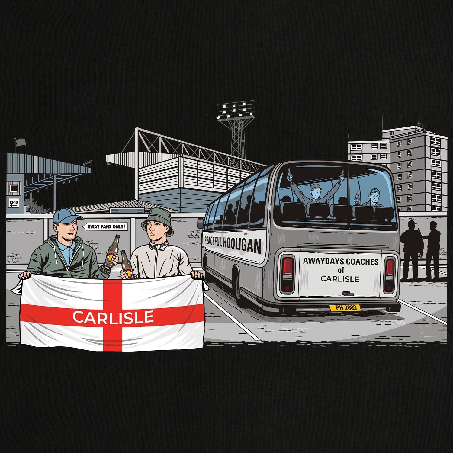 PODAWAYDAYSCARLSUNIATHLSWTBLKBUND_Black_Carlisle_Awaydays_2