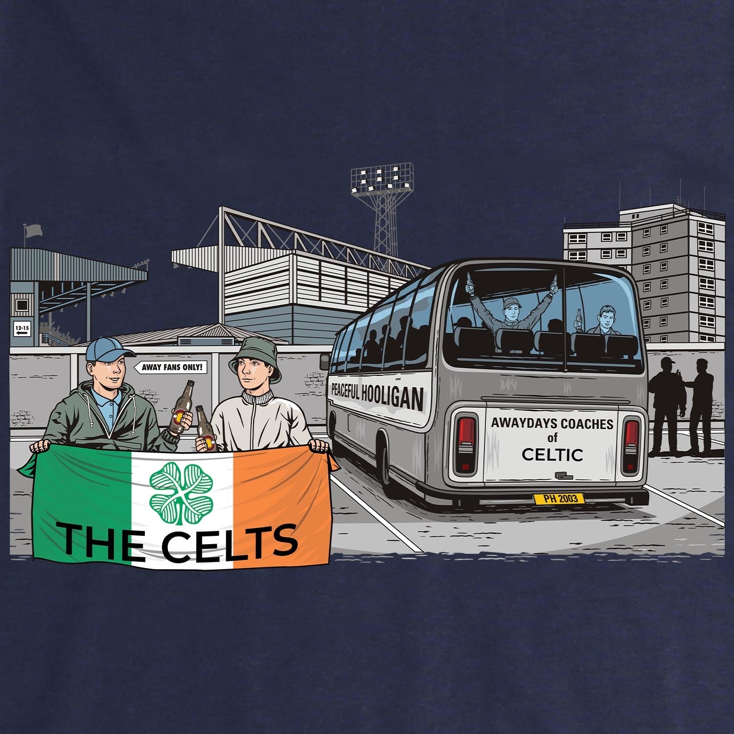 PODAWAYDAYSCELTICATHLOTHHODNVYBUND_Navy_The_Celts_Awaydays_2