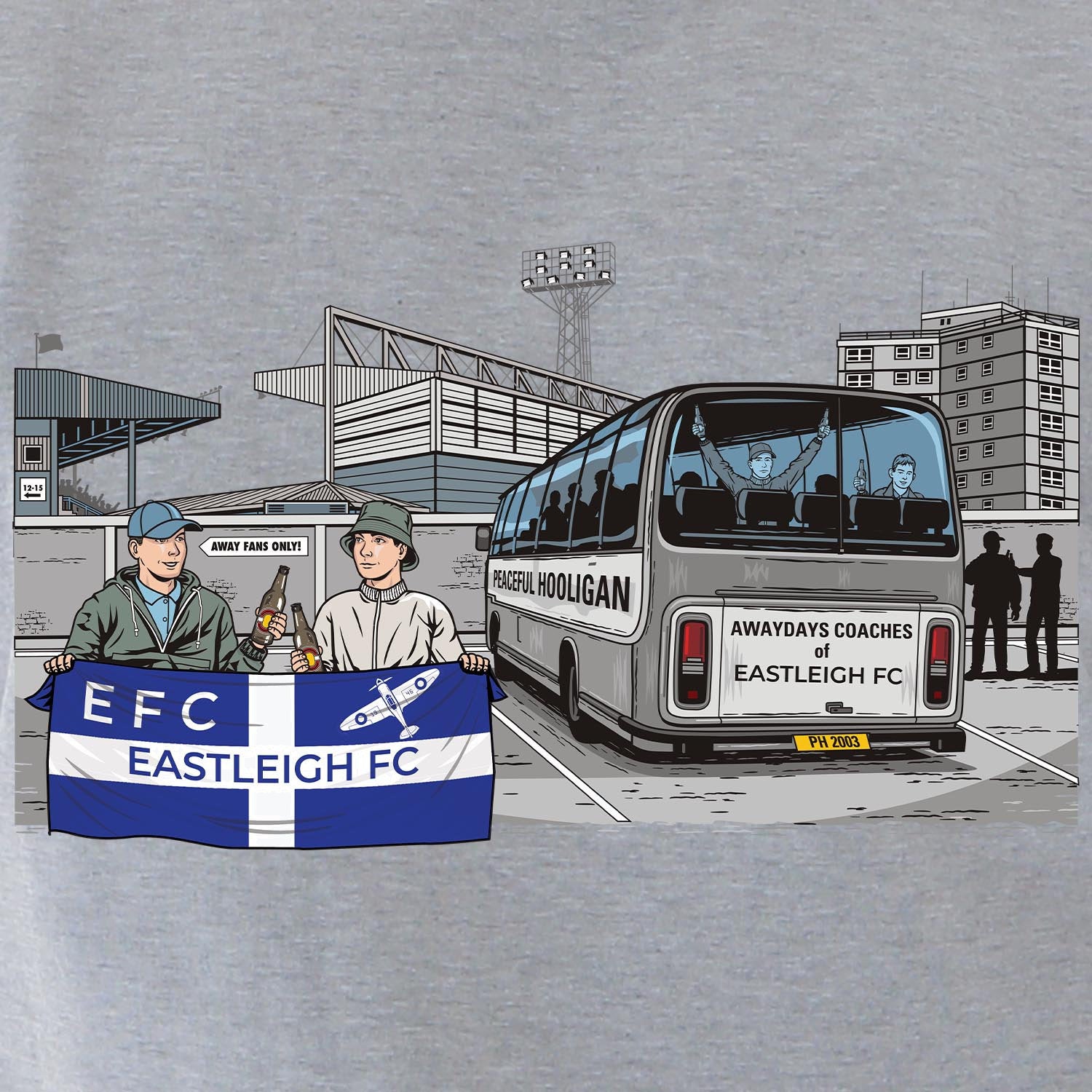 PODAWAYDAYSEASTLEIGHATHLOTHHODMGRYBUND_Marl_Grey_Eastleigh_Awaydays_2