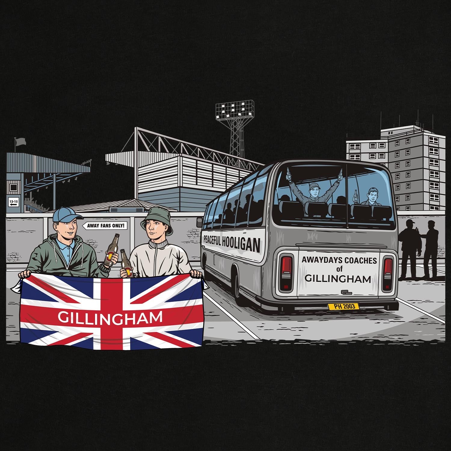 Gillingham Awaydays Hoodie