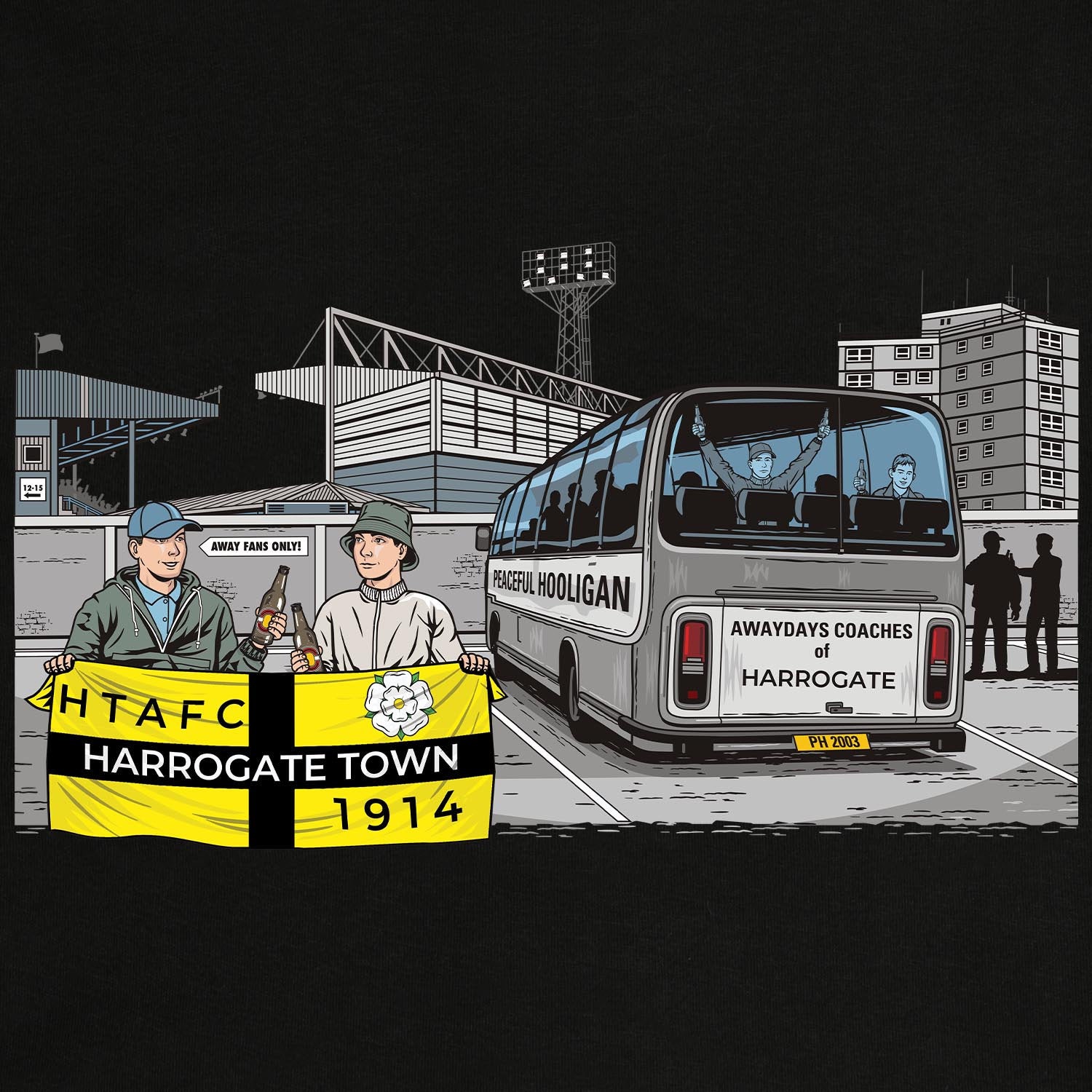 PODAWAYDAYSHARROGATWNATHLOTHHODBLKBUND_Black_Harrogate_Town_Awaydays_2