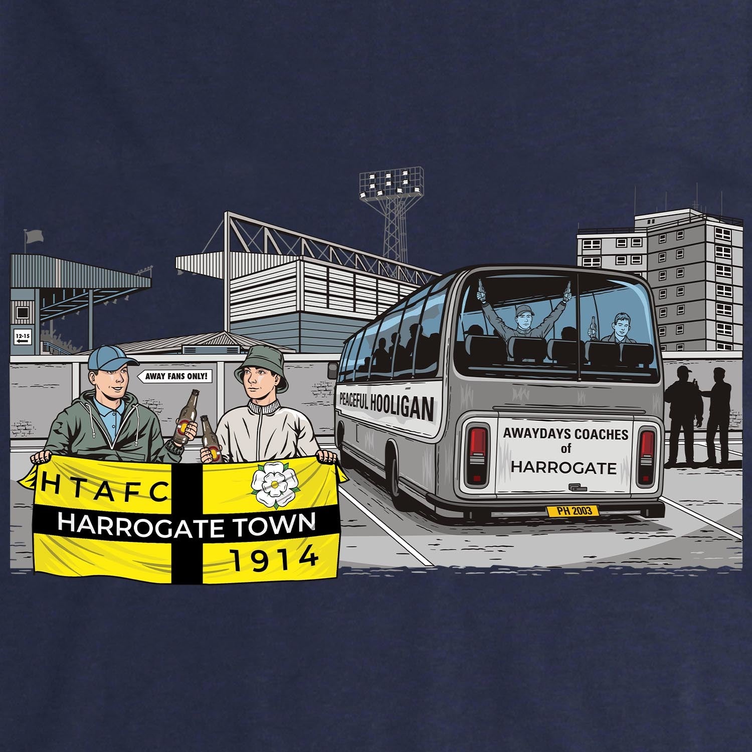 PODAWAYDAYSHARROGATWNATHLSWTNVYBUND_Navy_Harrogate_Town_Awaydays_2