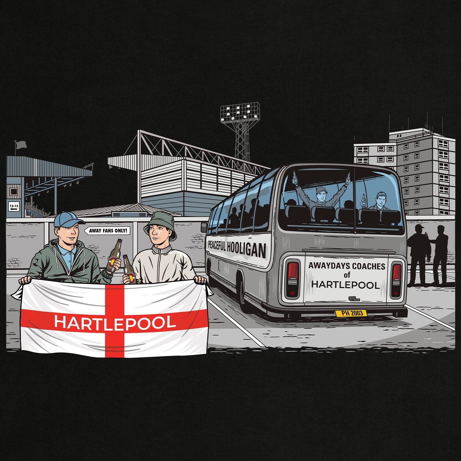 PODAWAYDAYSHARTLEPOOLATHLSWTBLKBUND_Black_Hartlepool_United_Awaydays_2