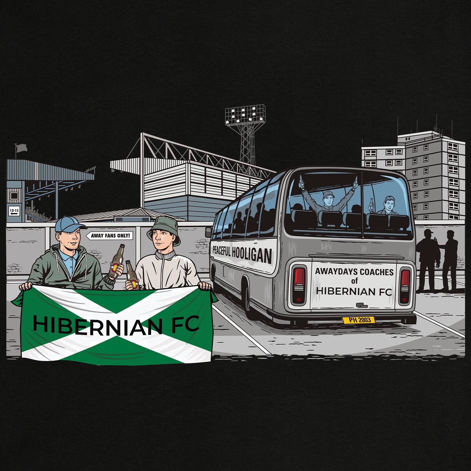 PODAWAYDAYSHIBERNIANATHLOTHHODBLKBUND_Black_Hibernian_FC_Awaydays_2