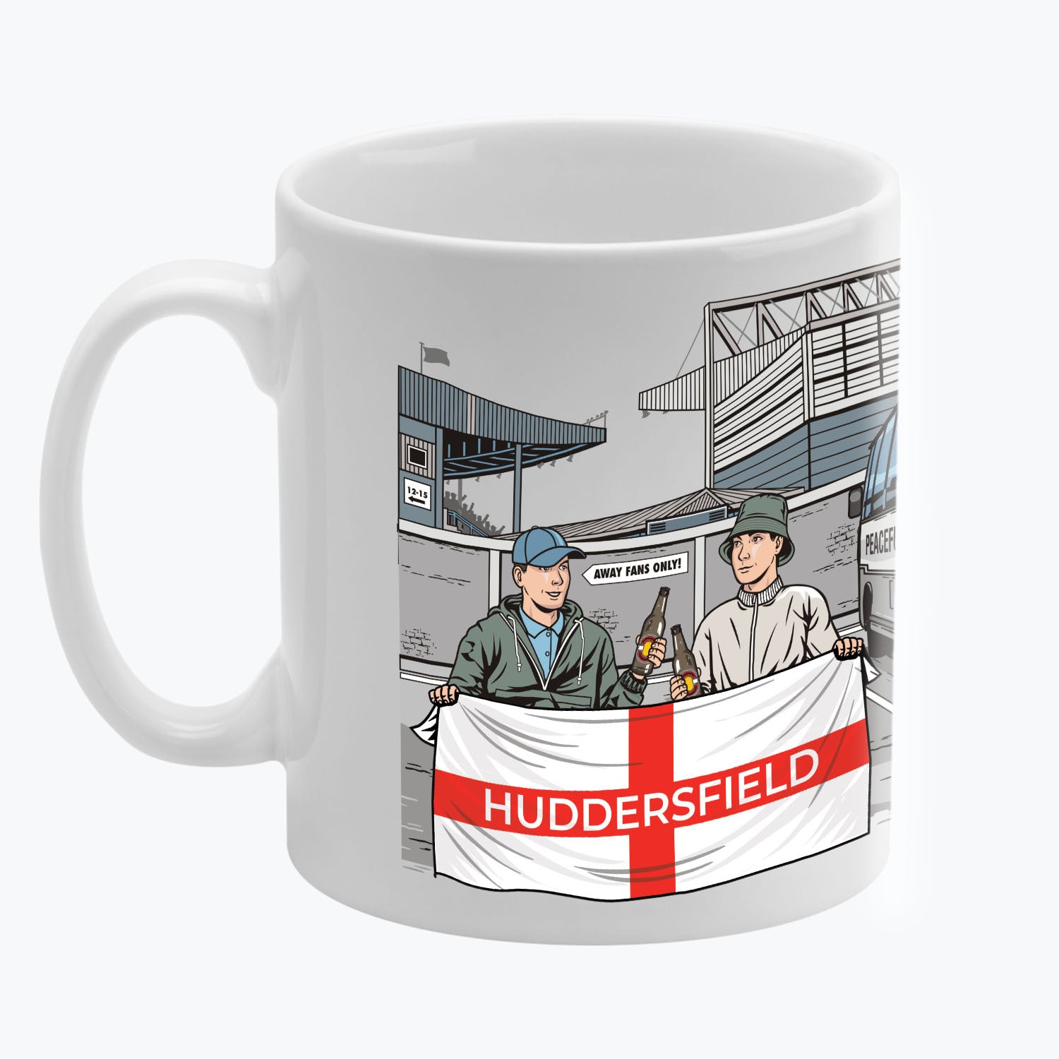 Huddersfield Awaydays Mug White