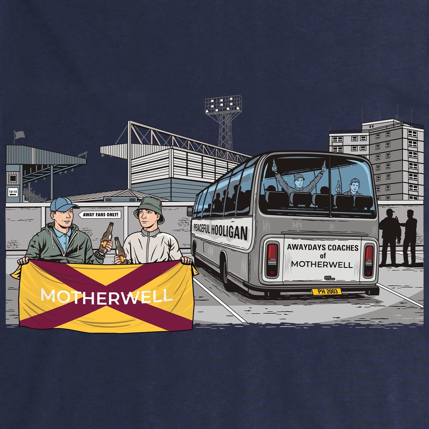 Motherwell Awaydays Hoodie