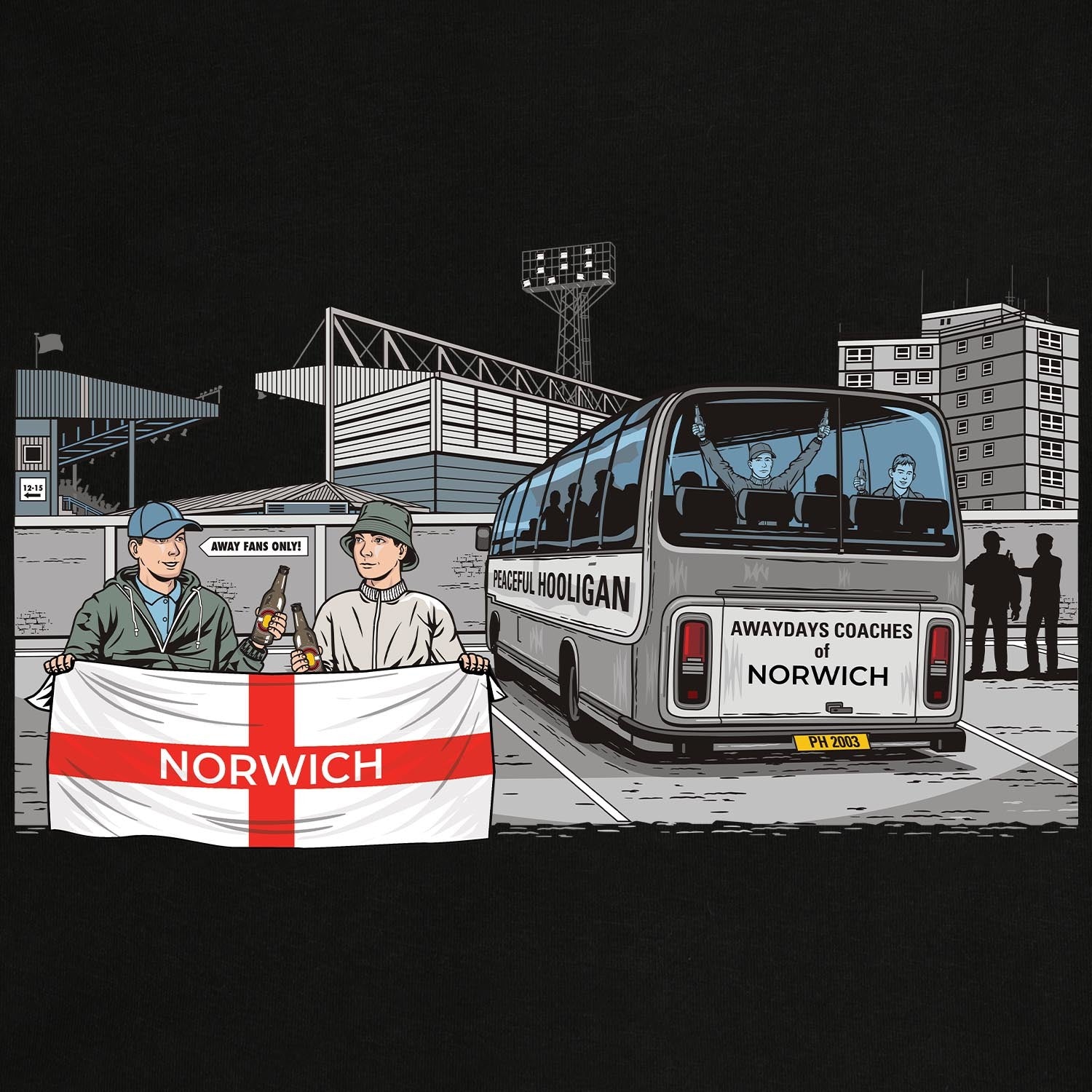 PODAWAYDAYSNORWCITATHLSWTBLKBUND_Black_Norwich_Awaydays_2