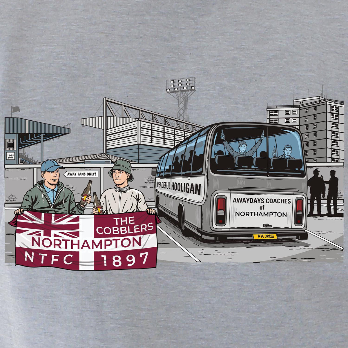 PODAWAYDAYSNRTHMPTWNATHLOTHHODMGRYBUND_Marl_Grey_Northampton_Awaydays_2