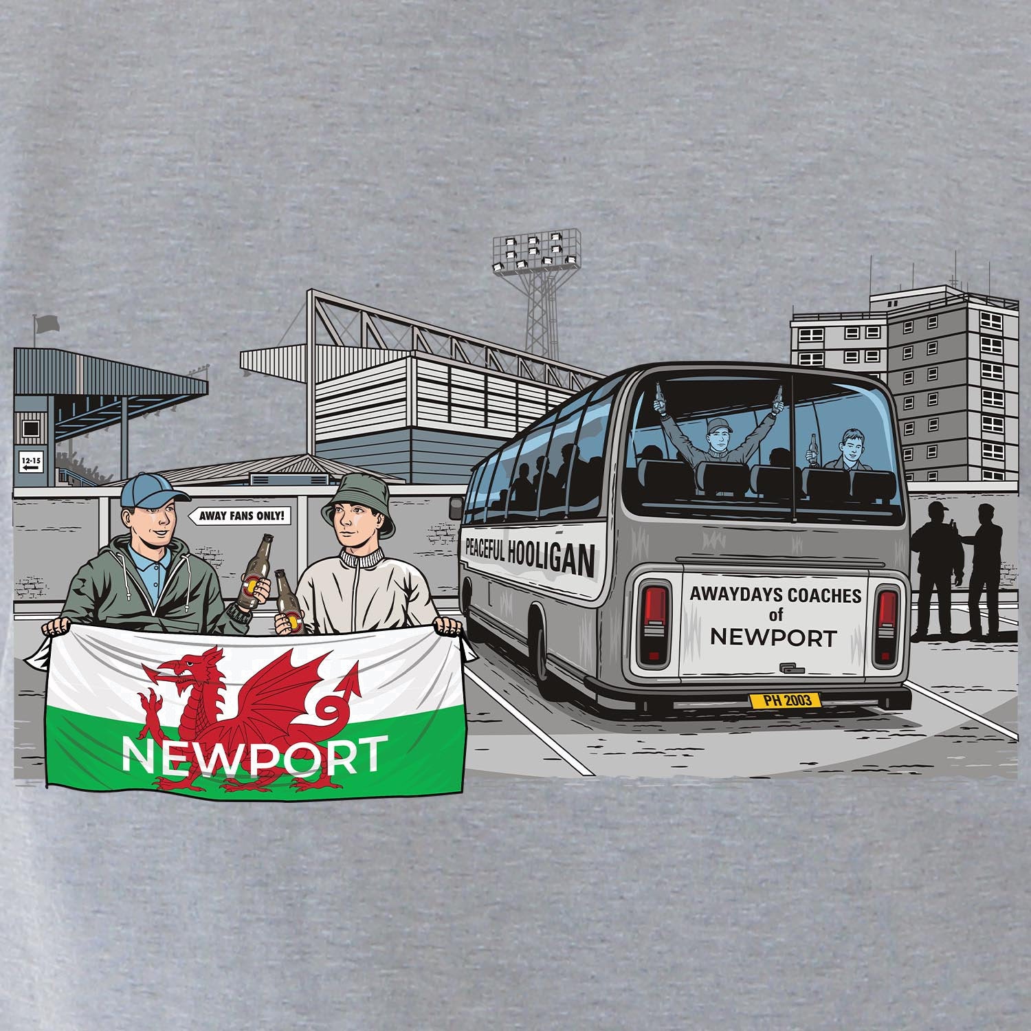 PODAWAYDAYSNWPRTCOUNTATHLOTHHODMGRYBUND_Marl_Grey_Newport_Awaydays_2