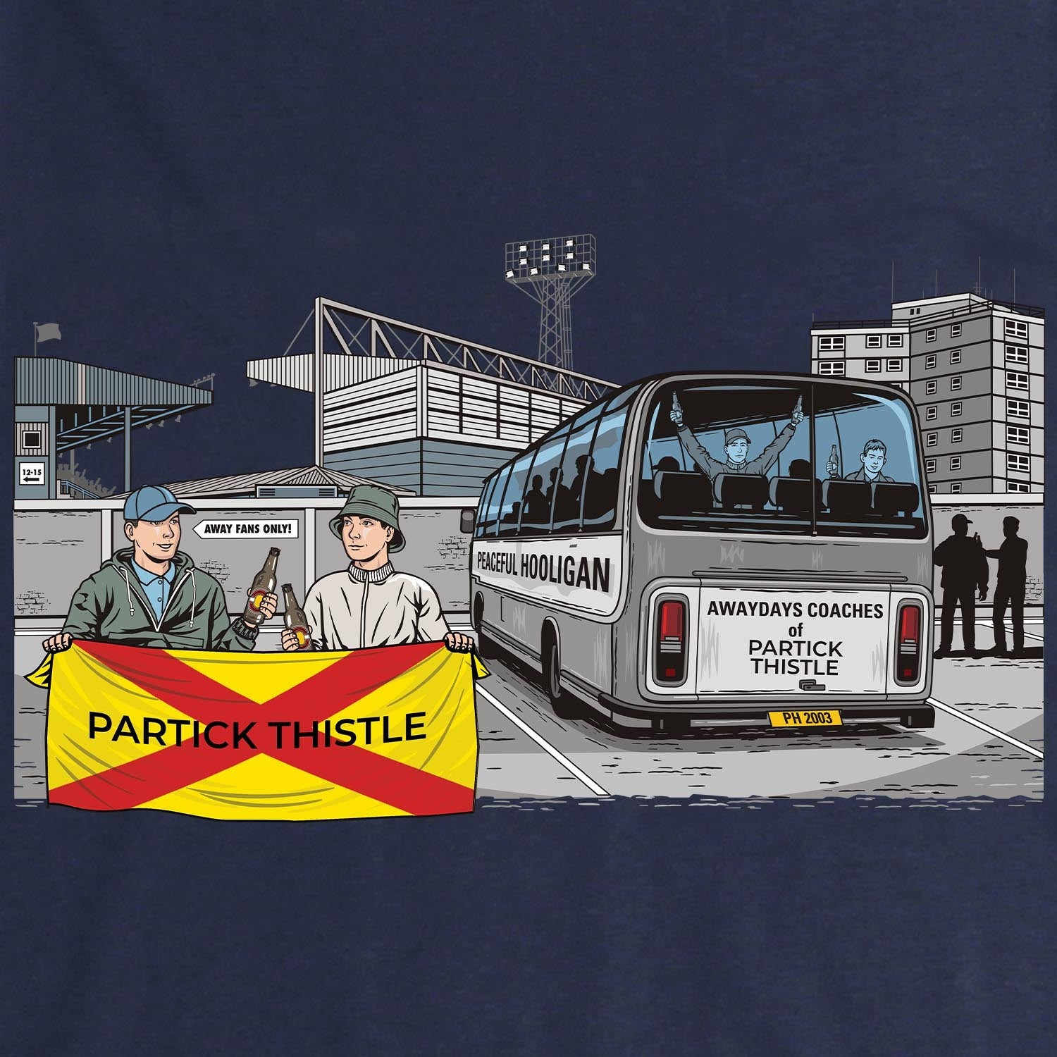 PODAWAYDAYSPARTTHISATHLOTHHODNVYBUND_Navy_Partick_Thistle_FC_Awaydays_2