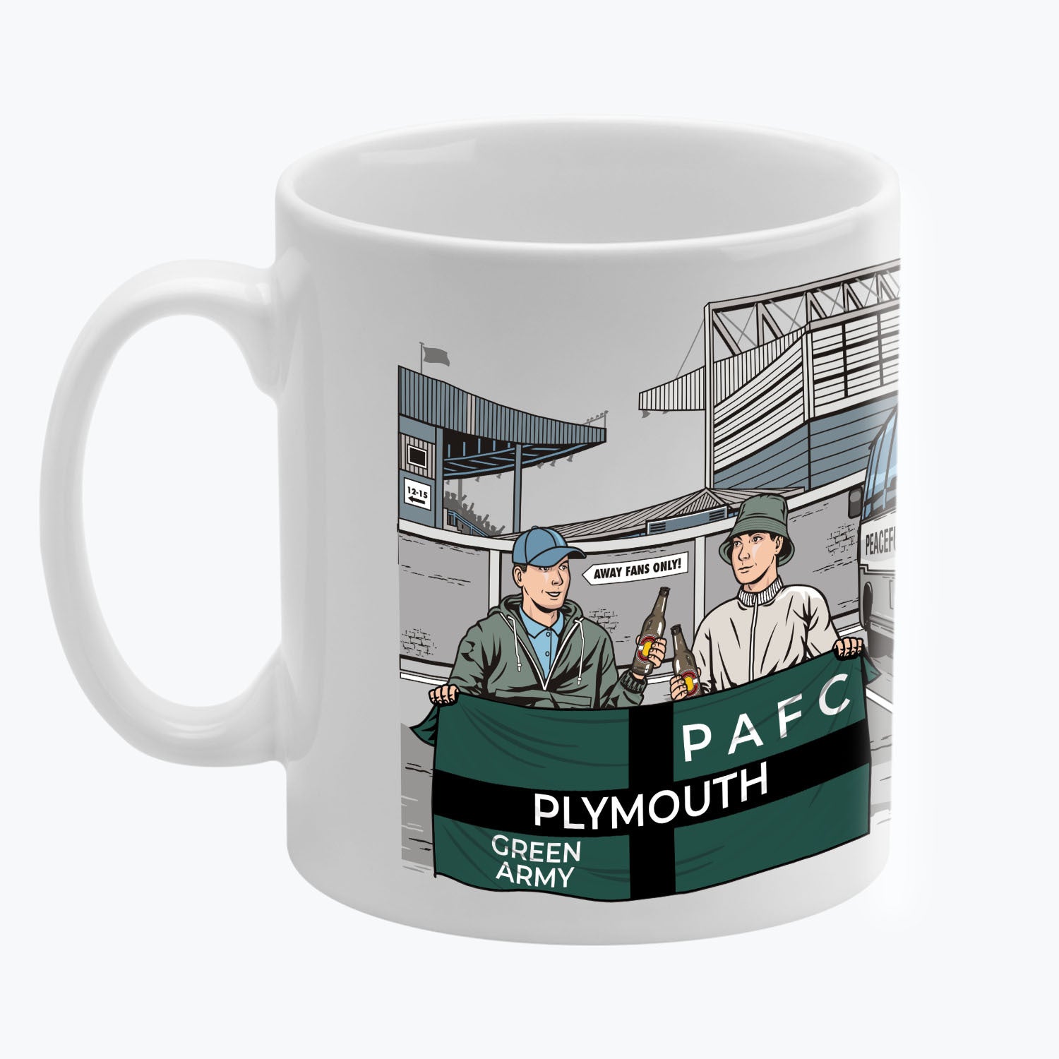 Plymouth Awaydays Mug White