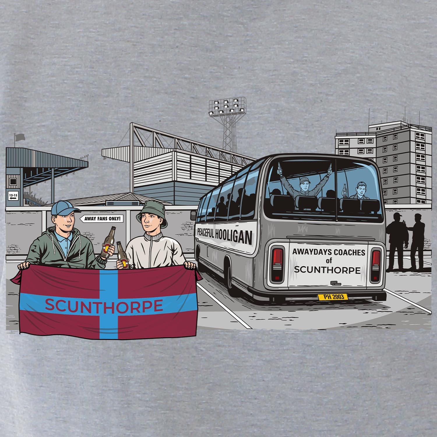 PODAWAYDAYSSCUNTHORPETATHLOTHHODMGRYBUND_Marl_Grey_Scunthorpe_United_Awaydays_2