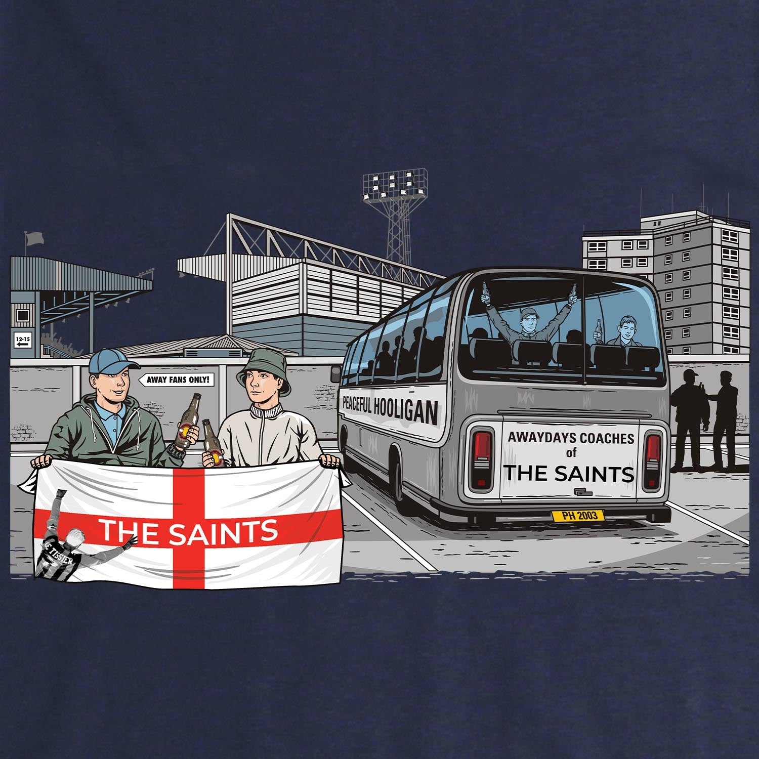 PODAWAYDAYSSOUTHAATHLOTHHODNVYBUND_Navy_The_Saints_Awaydays_2