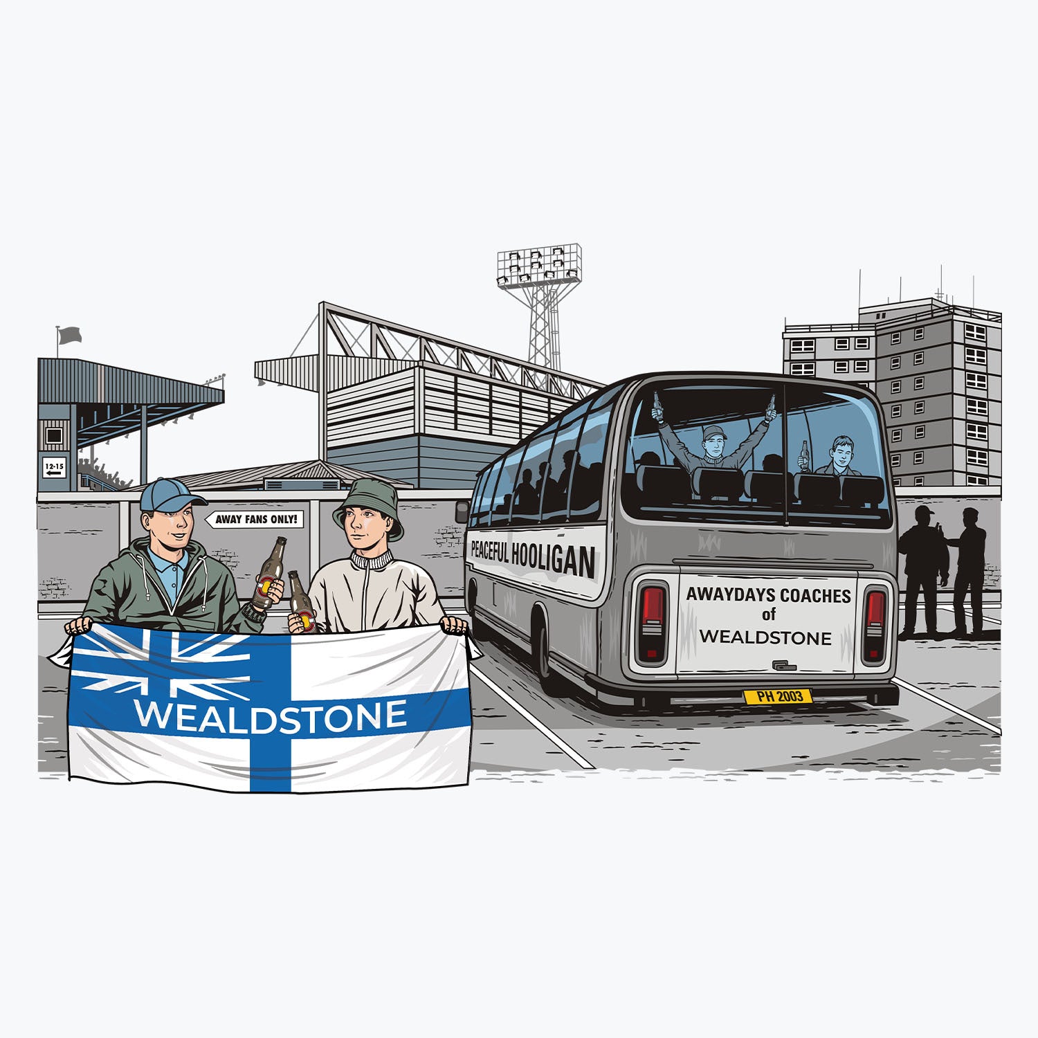 Wealdstone Awaydays Mug White