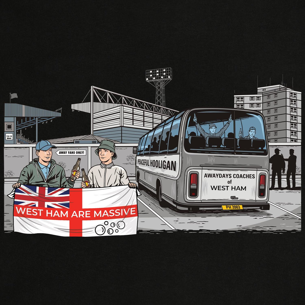 PODAWAYDAYSWSTHAMATHLSWTBLKBUND_Black_West_Ham_Are_Massive_Awaydays_2