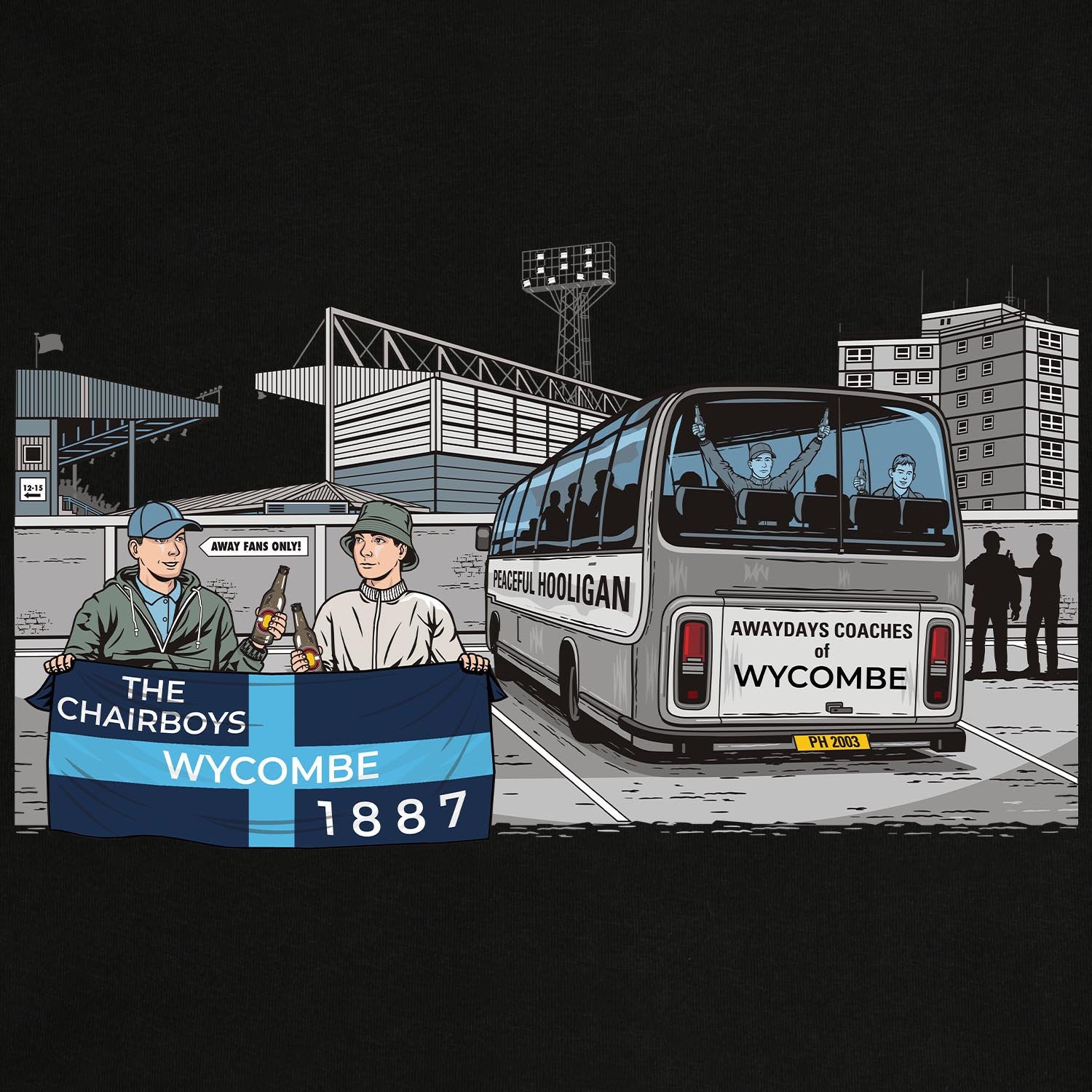 PODAWAYDAYSWYCMBWANDATHLOTHHODBLKBUND_Black_Wycombe_Awaydays_2