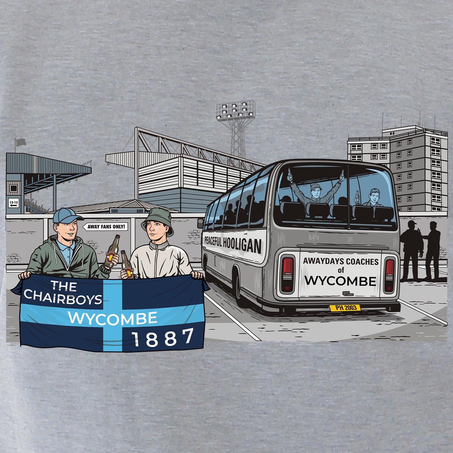 PODAWAYDAYSWYCMBWANDATHLOTHHODMGRYBUND_Marl_Grey_Wycombe_Awaydays_2