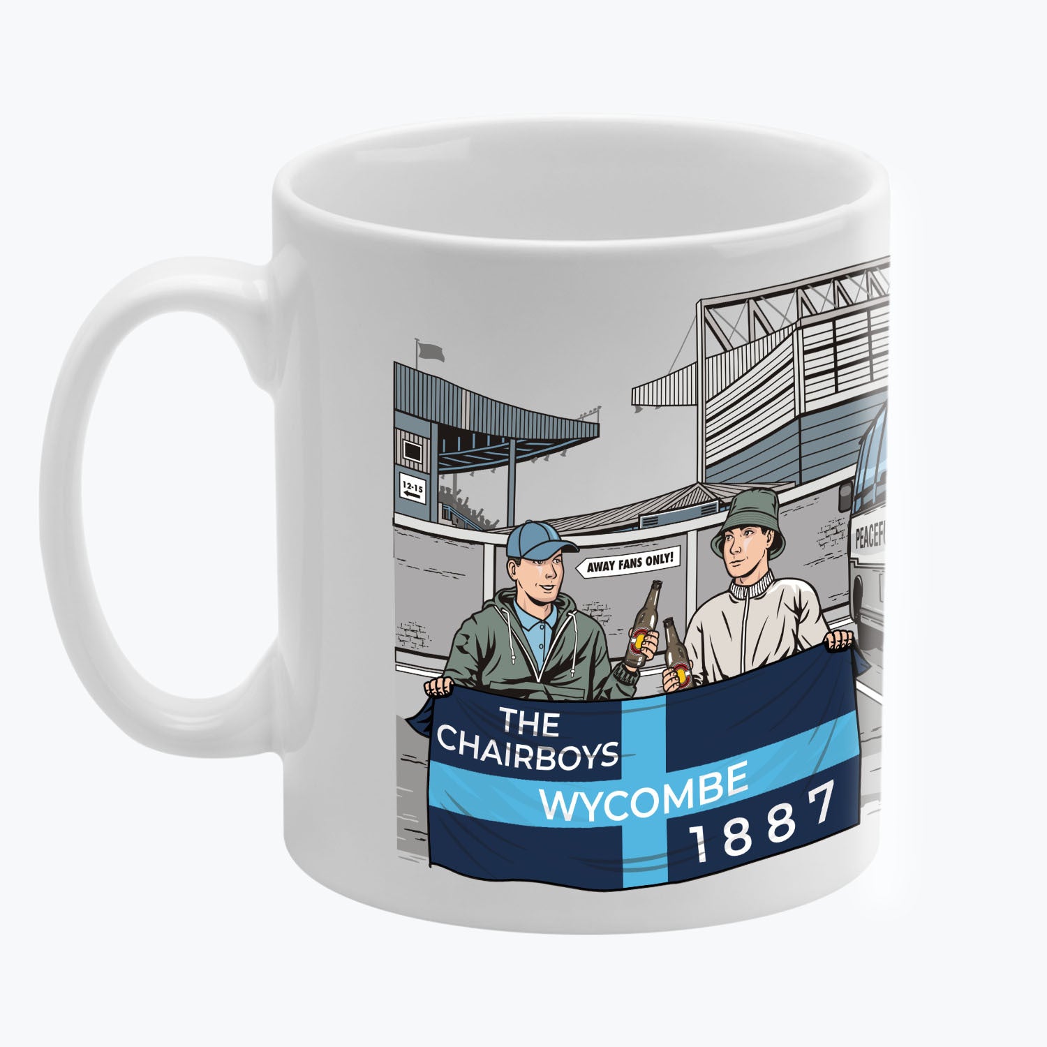 Wycombe Awaydays Mug White