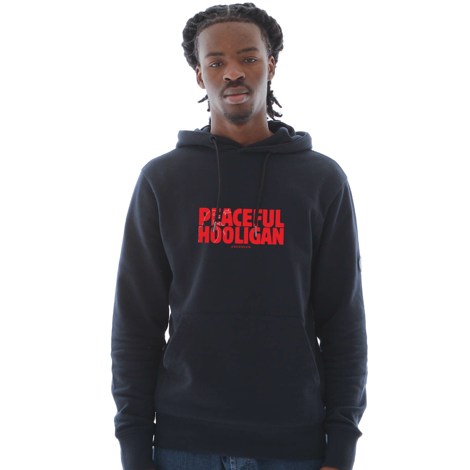 Aberdeen Barb Hoodie Navy
