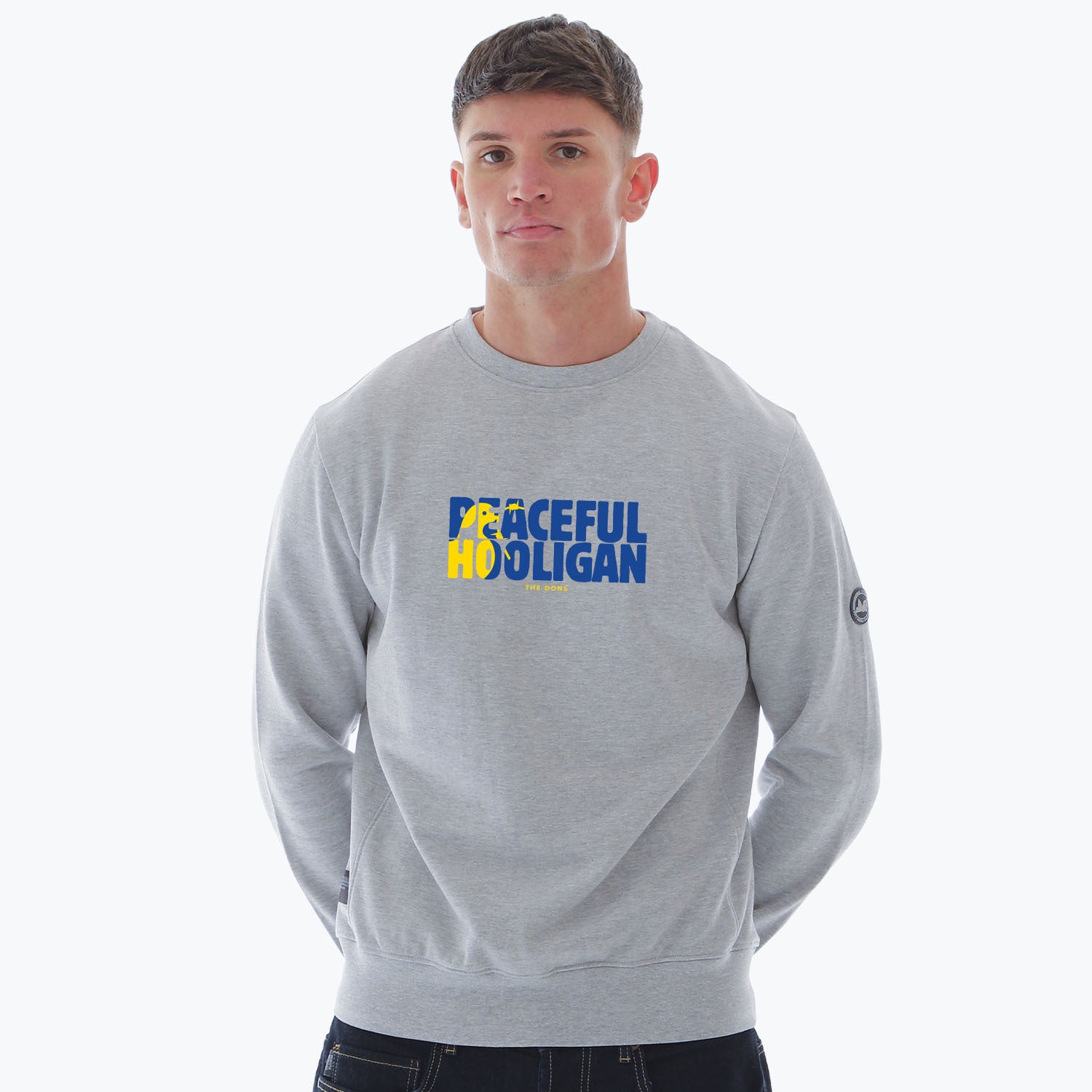 The Dons Barb Sweatshirt Marl Grey