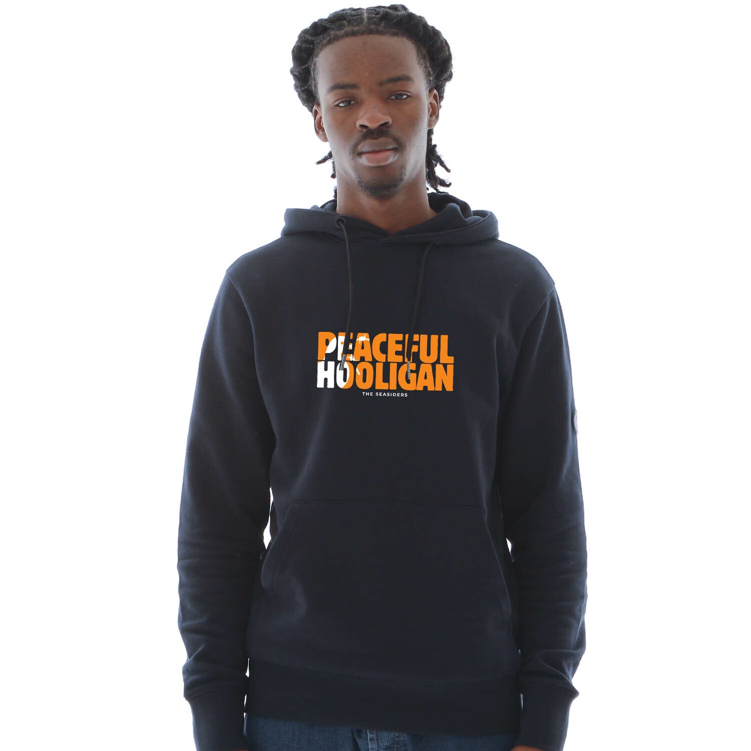Blackpool FC Barb Hoodie Navy