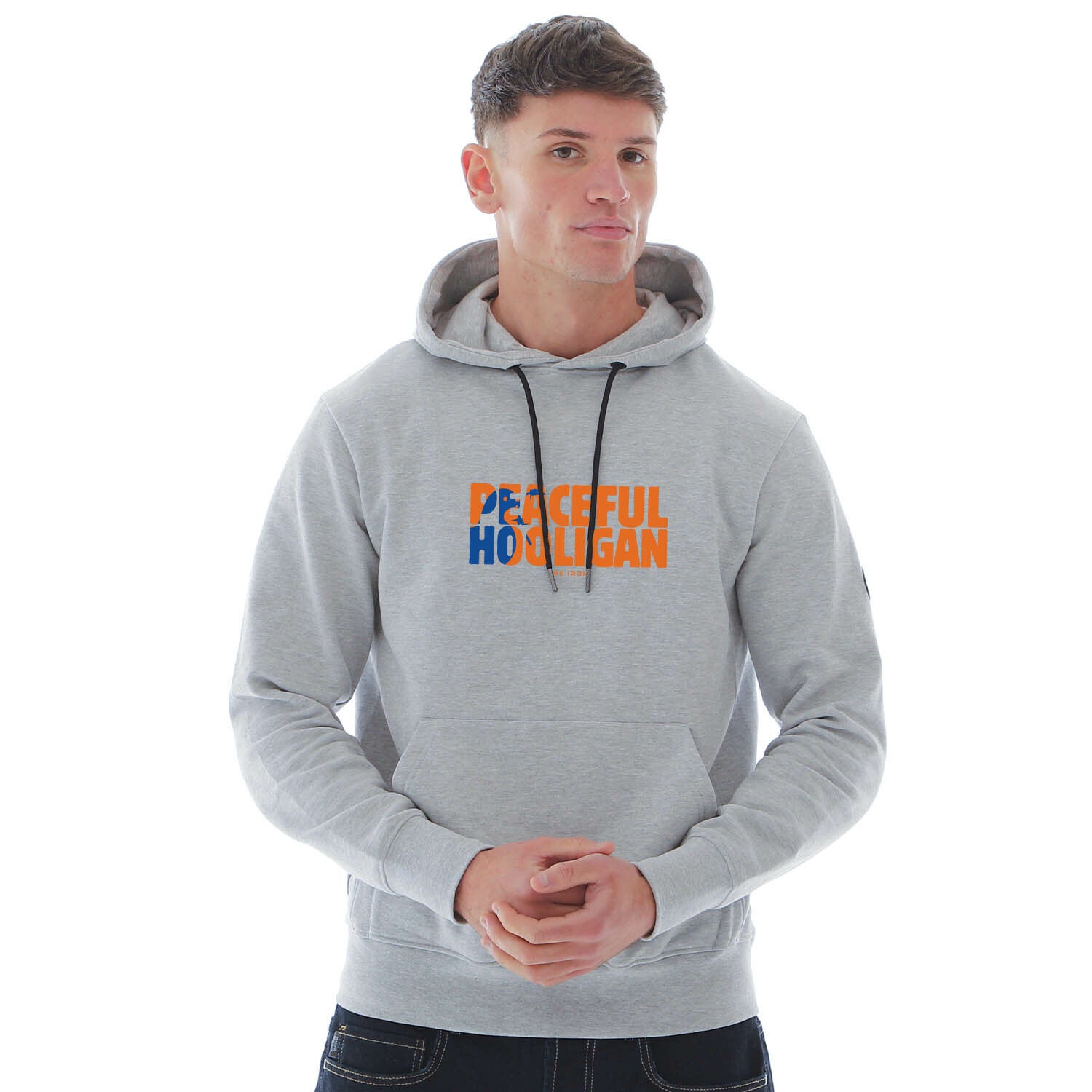 Braintree Town Barb Hoodie Marl Grey