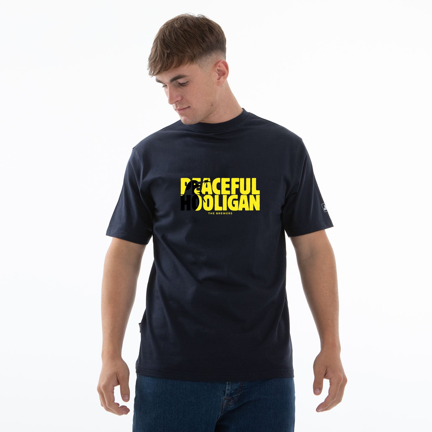 Burton Albion Barb T-Shirt Navy