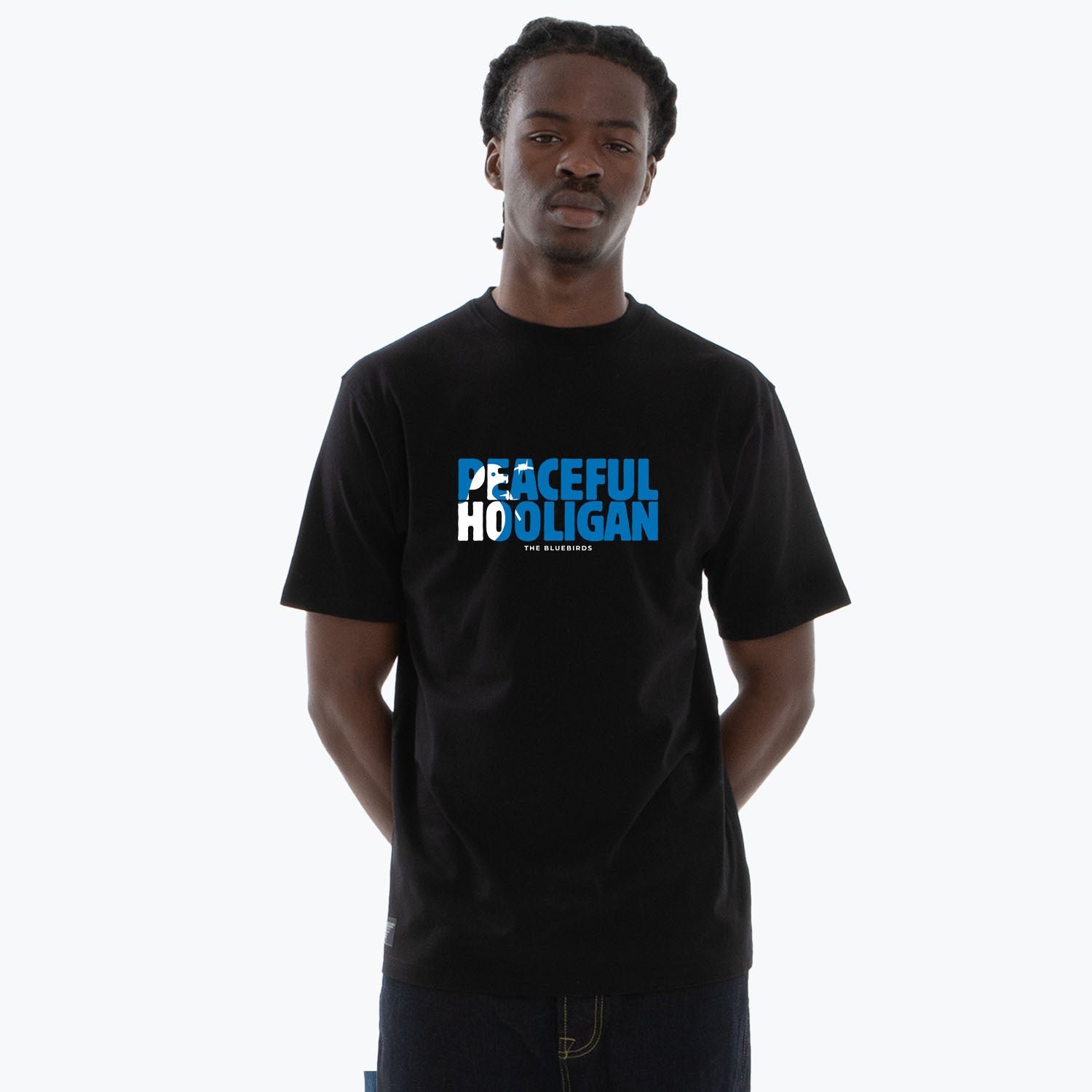 Cardiff City Barb T-Shirt Black