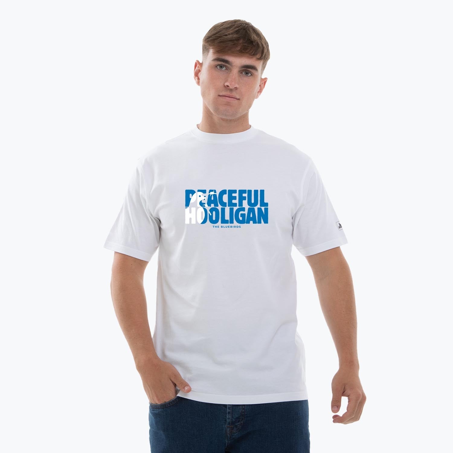 Cardiff City Barb T-Shirt White