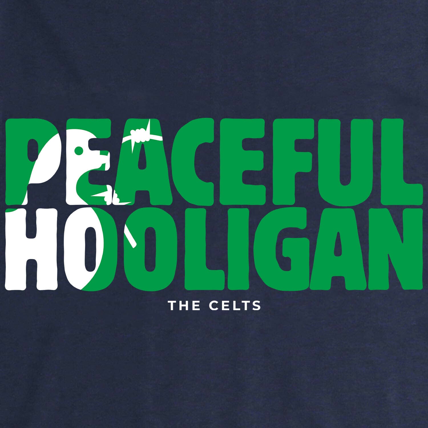 The Celts Barb Hoodie Navy
