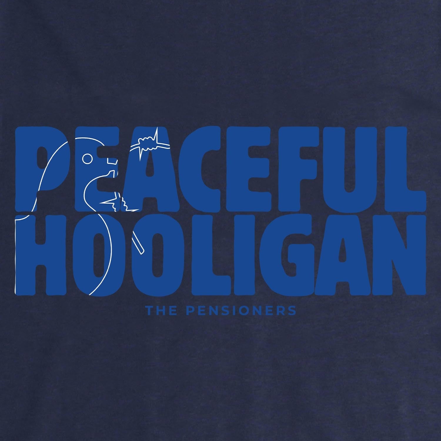 The Blues Barb T-Shirt Navy