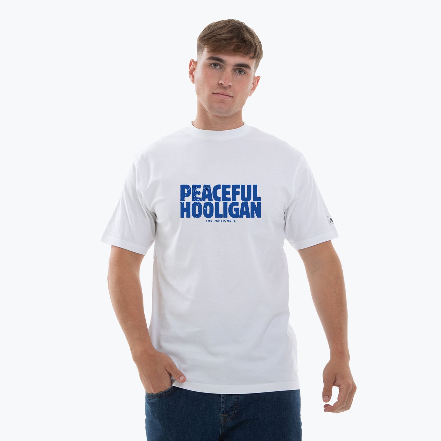 The Blues Barb T-Shirt White