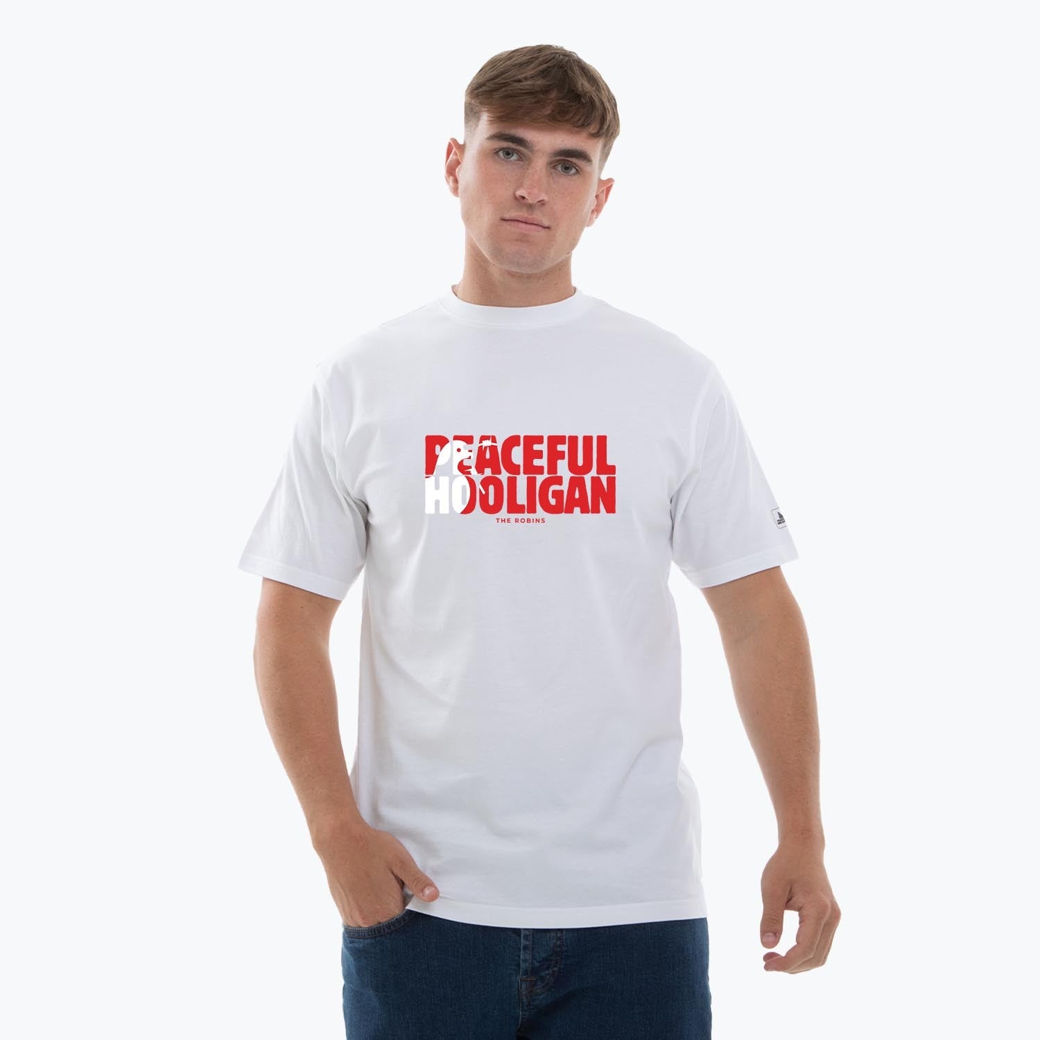 Cheltenham Town Barb T-Shirt White