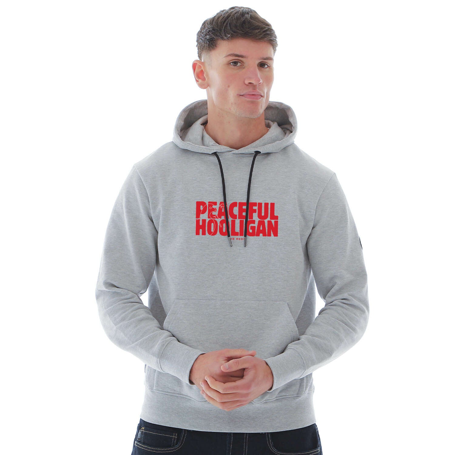 Crawley Town Barb Hoodie Marl Grey