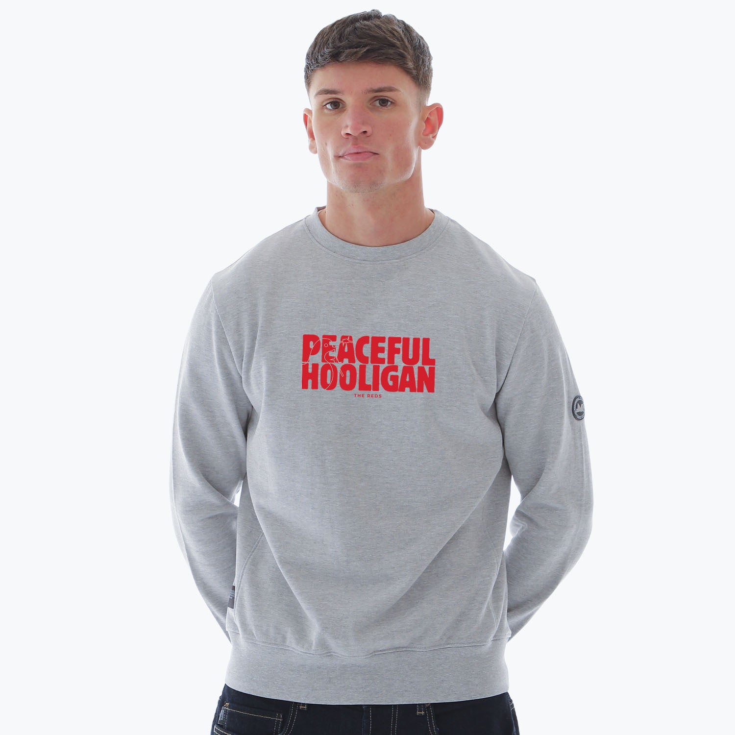Crawley Town Barb Sweatshirt Marl Grey