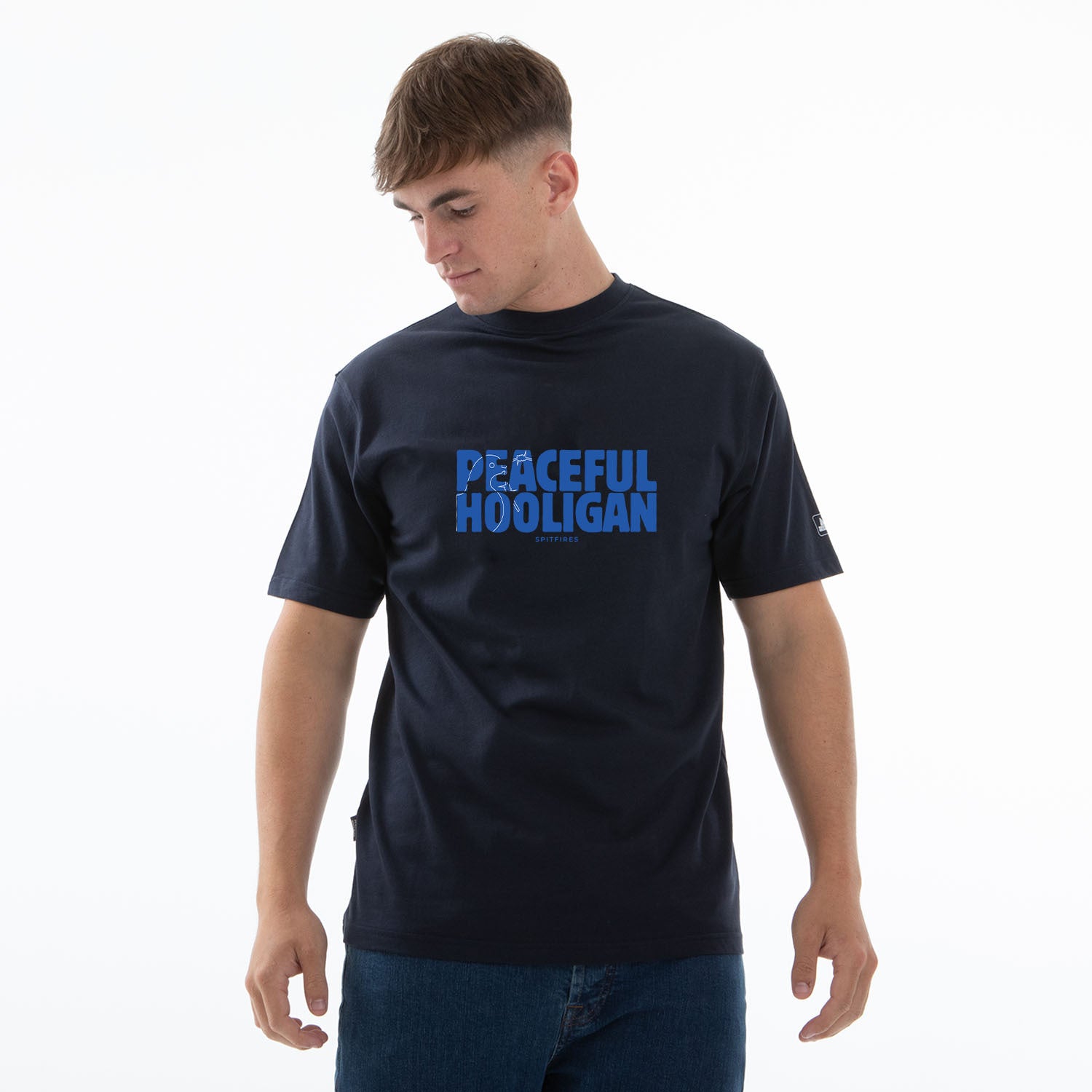 Eastleigh Barb T-Shirt Navy