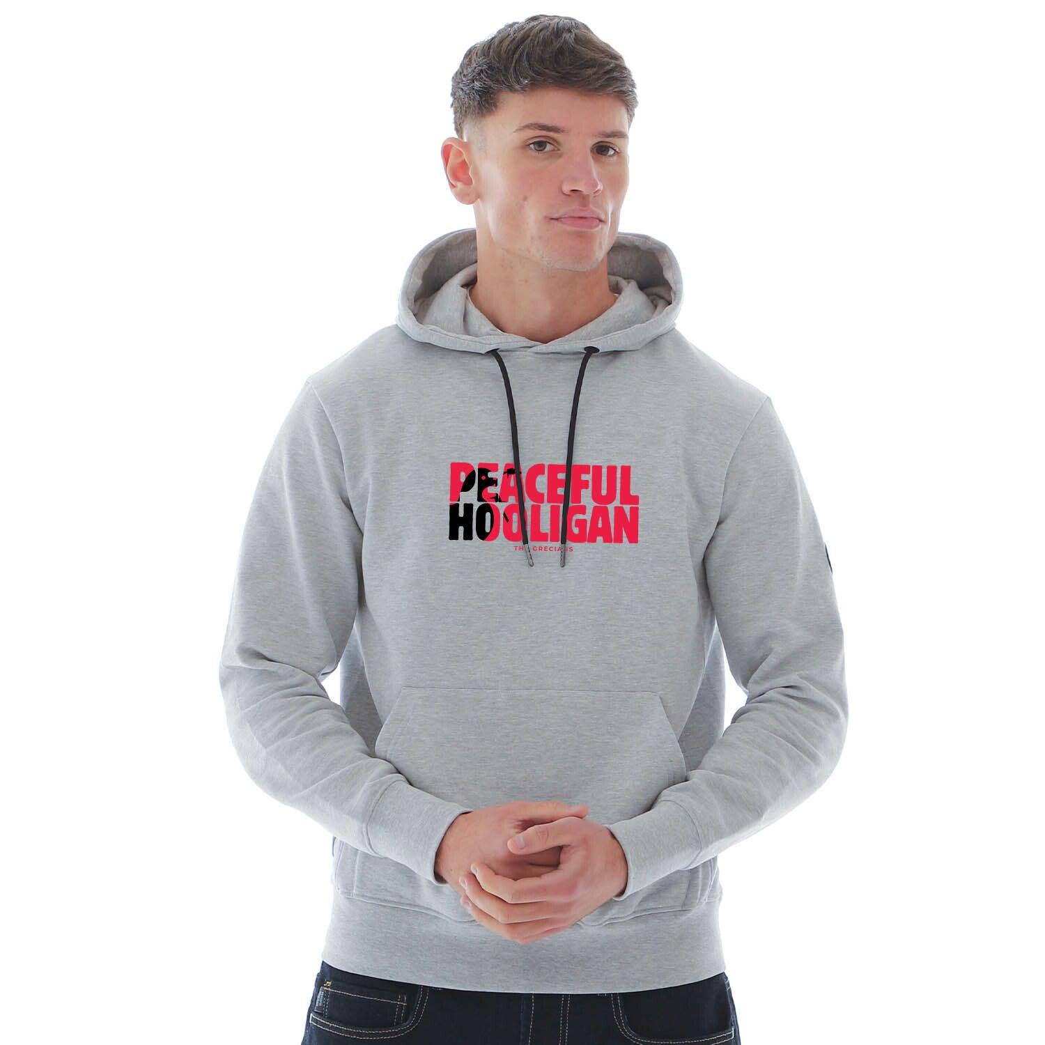 Exeter City Barb Hoodie Marl Grey