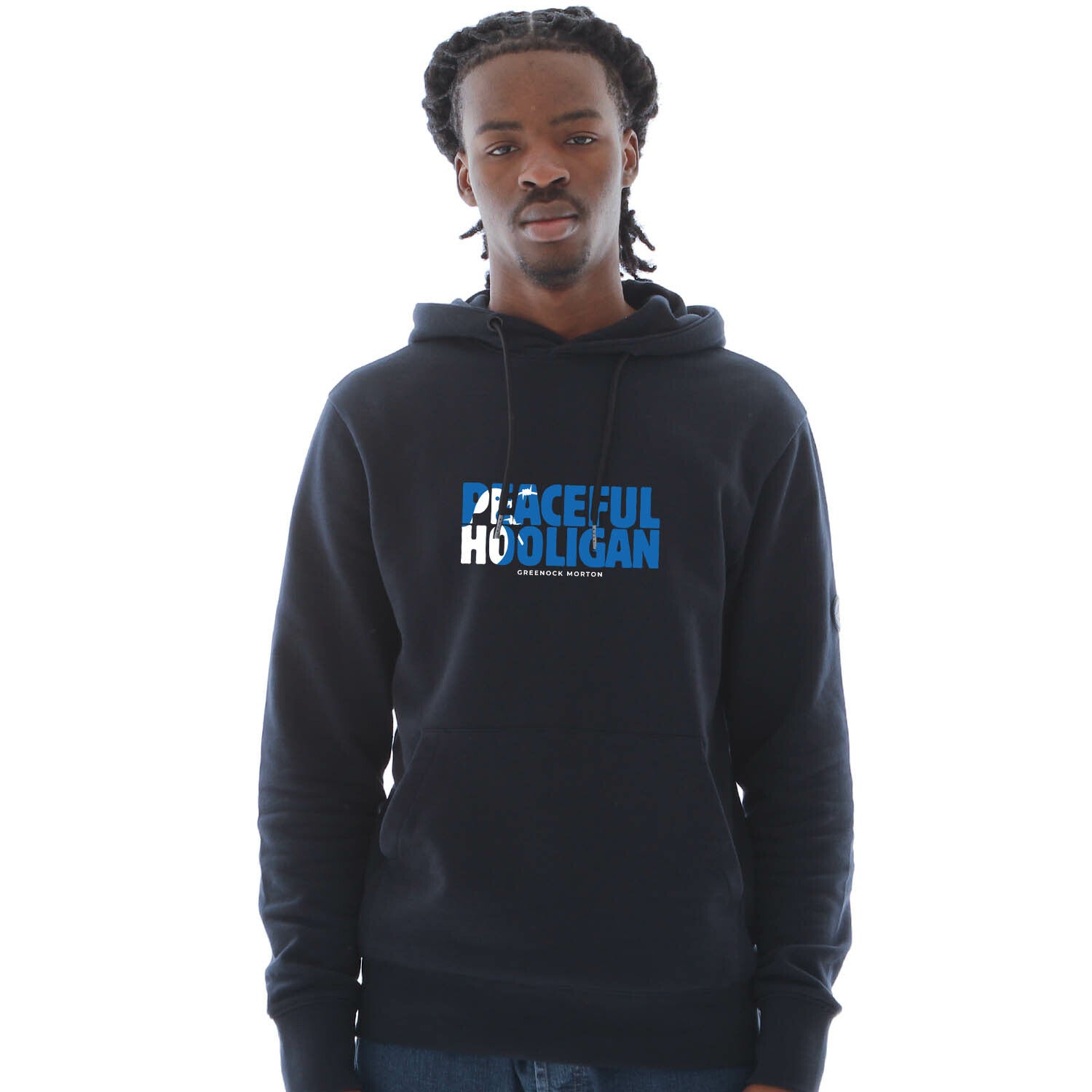 Greenock Morton Barb Hoodie Navy