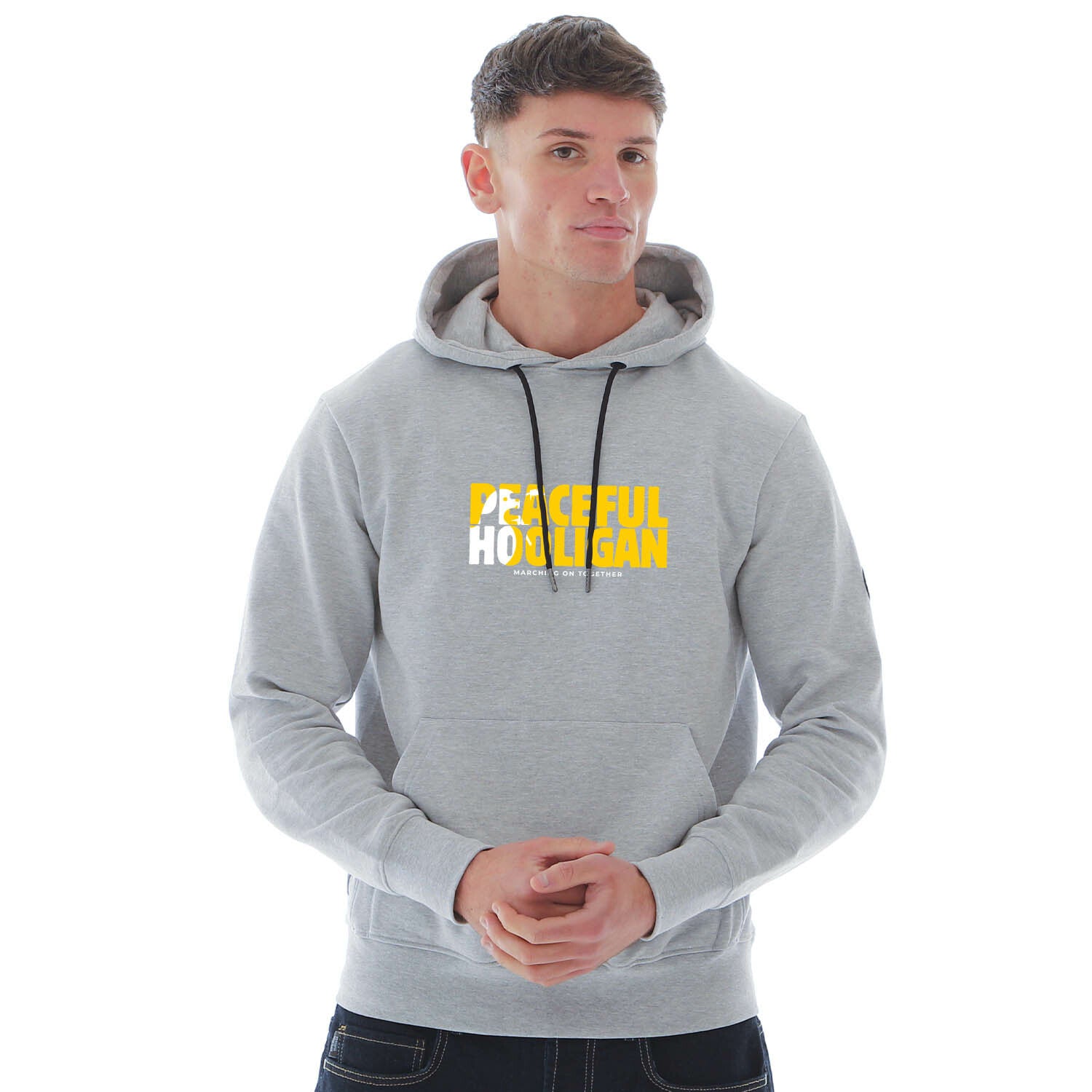 Leeds Barb Hoodie Marl Grey