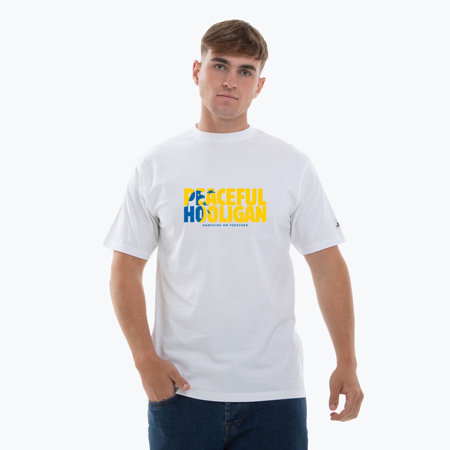 Leeds Barb T-Shirt White