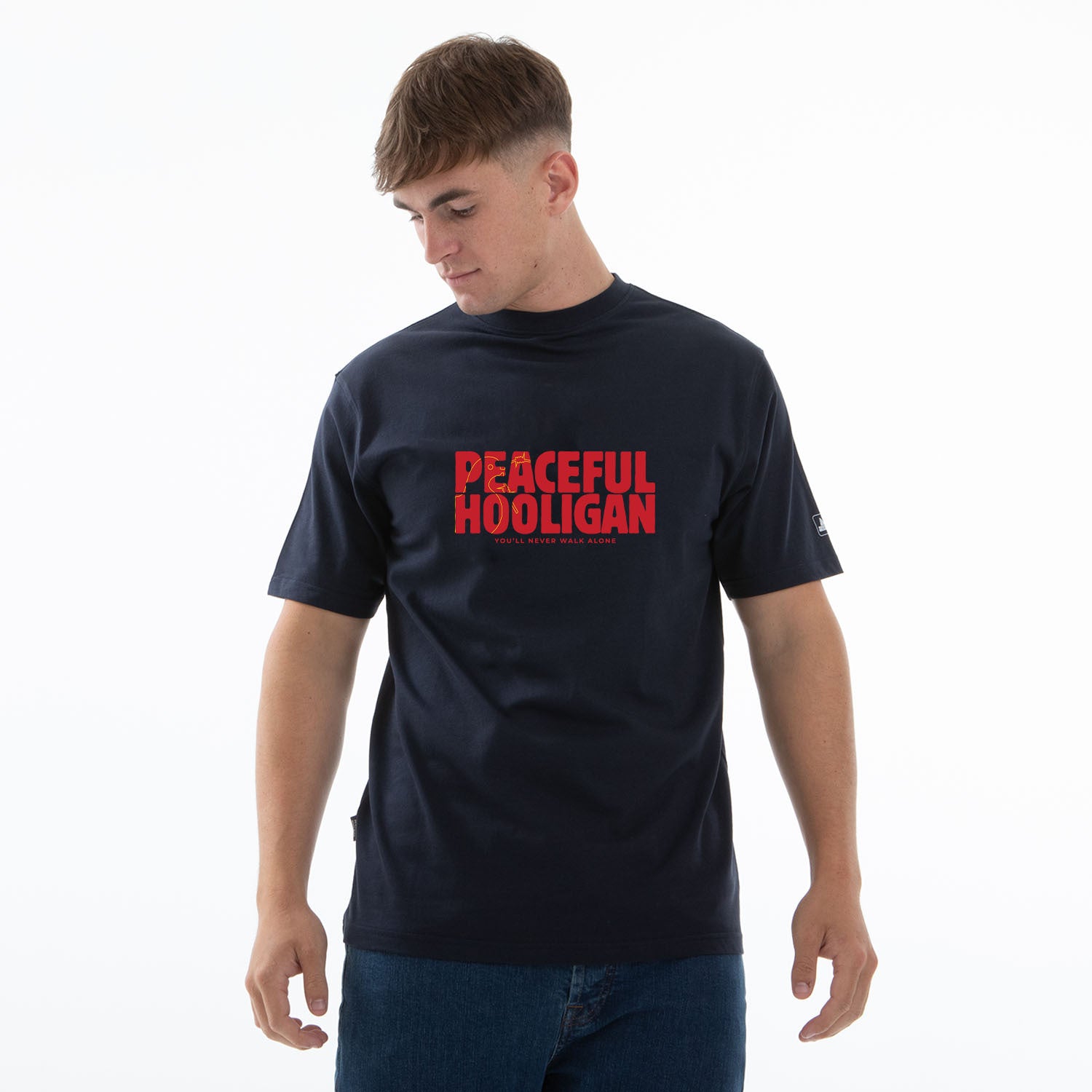 Liverpool Barb T-Shirt Navy