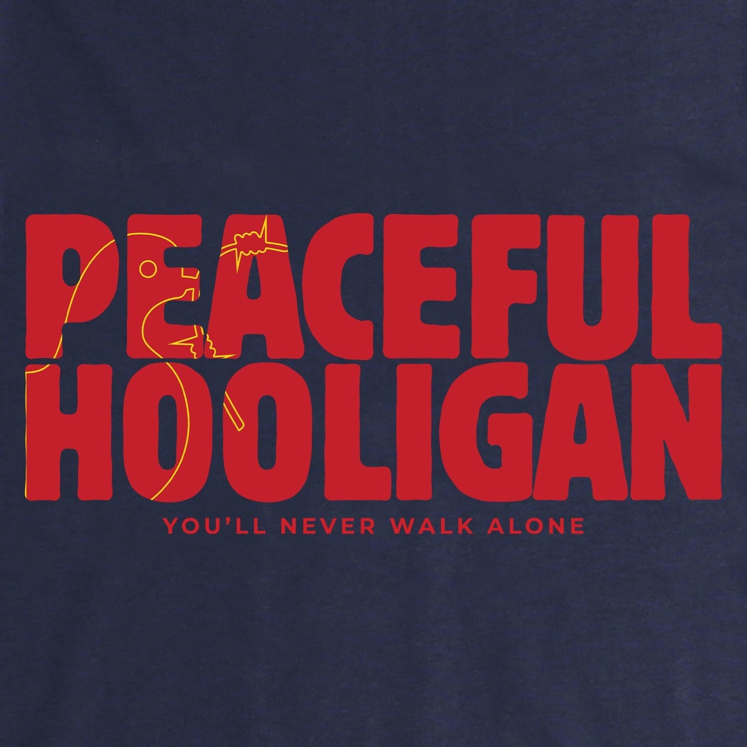 Liverpool Barb T-Shirt Navy