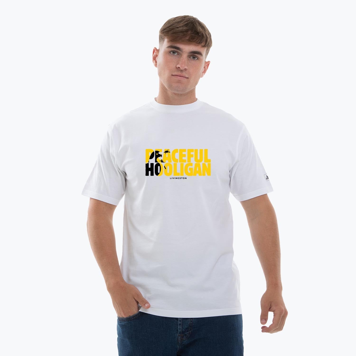 Livingston FC Academical Barb T-Shirt White