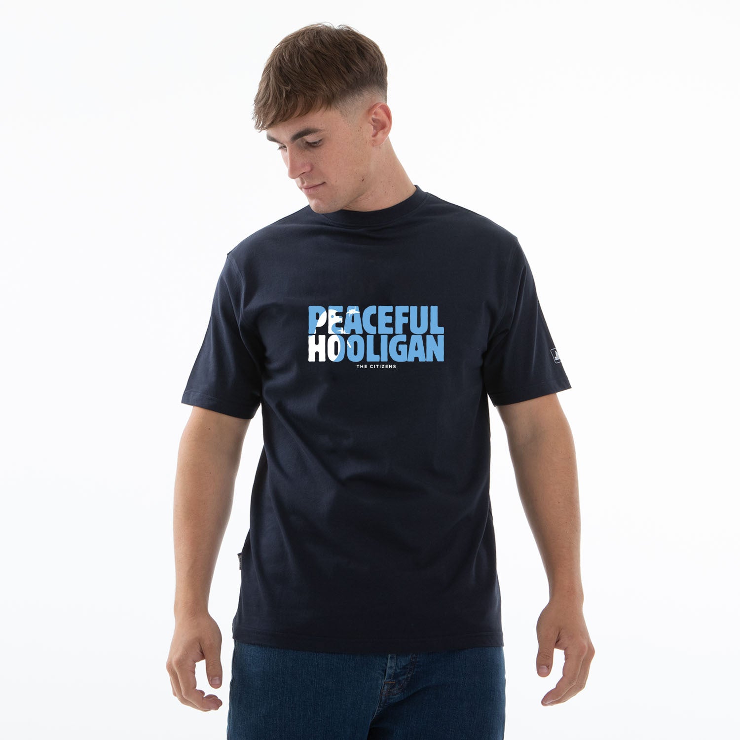 Manchester City Barb T-Shirt Navy