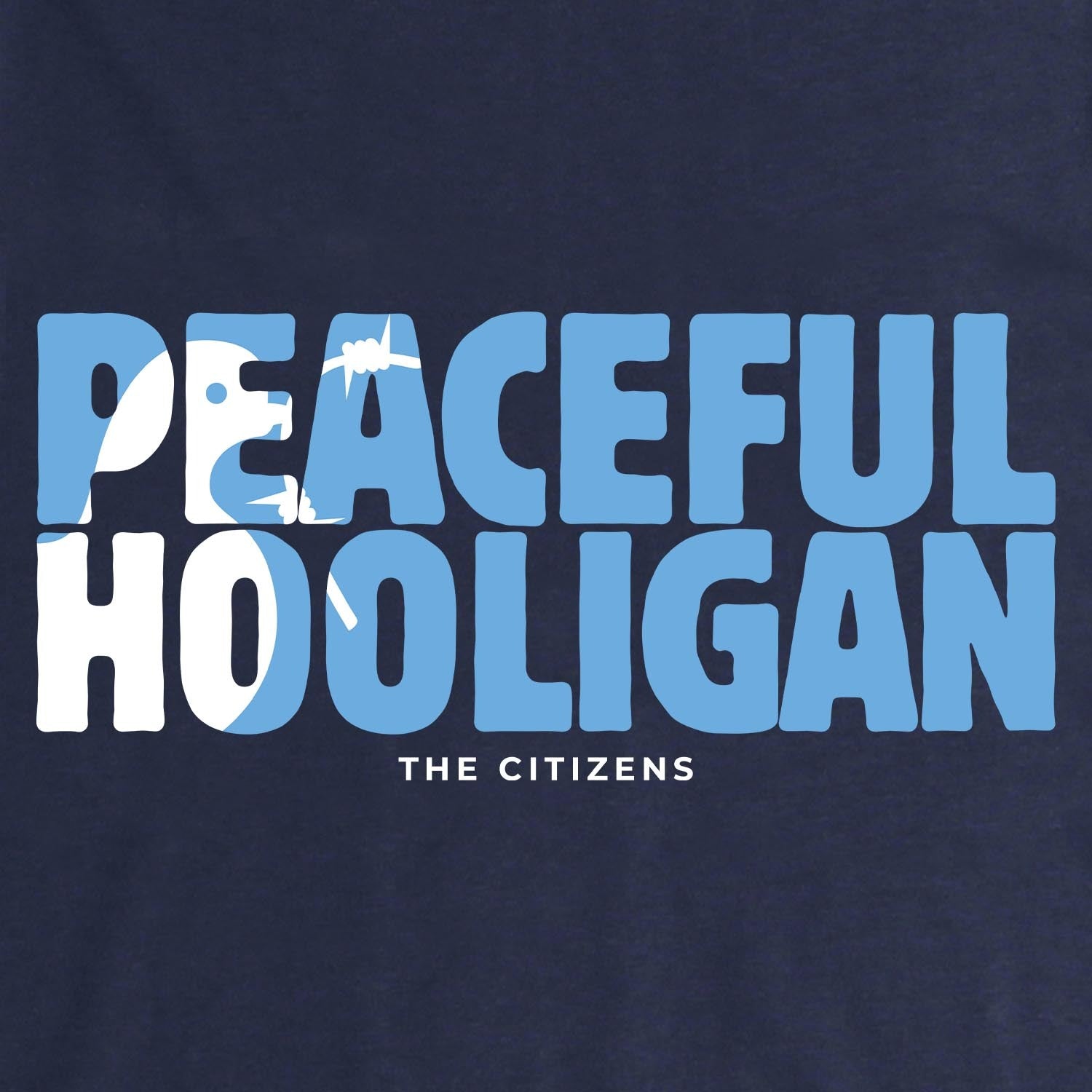 Manchester City Barb T-Shirt Navy