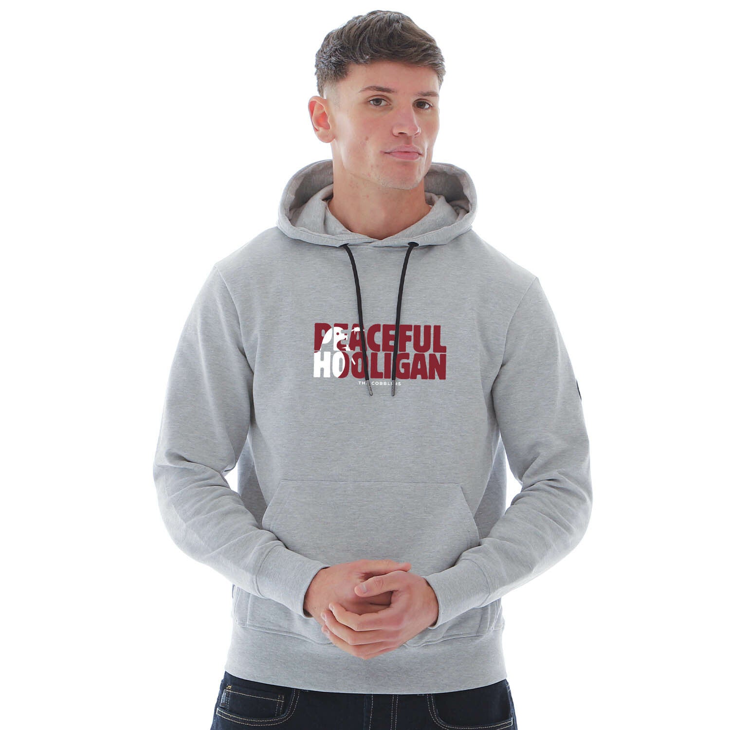 Northampton Barb Hoodie Marl Grey