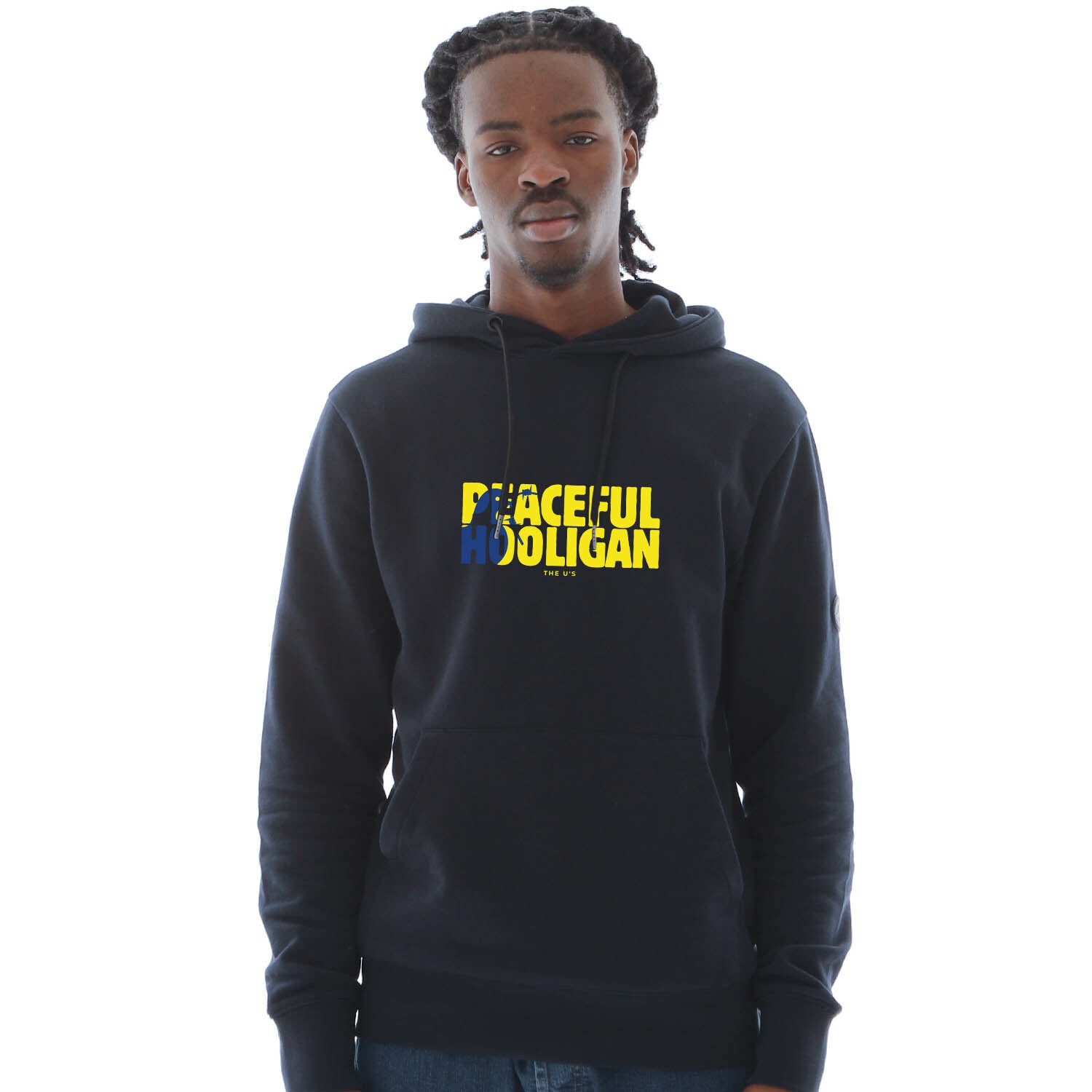 Oxford Barb Hoodie Navy