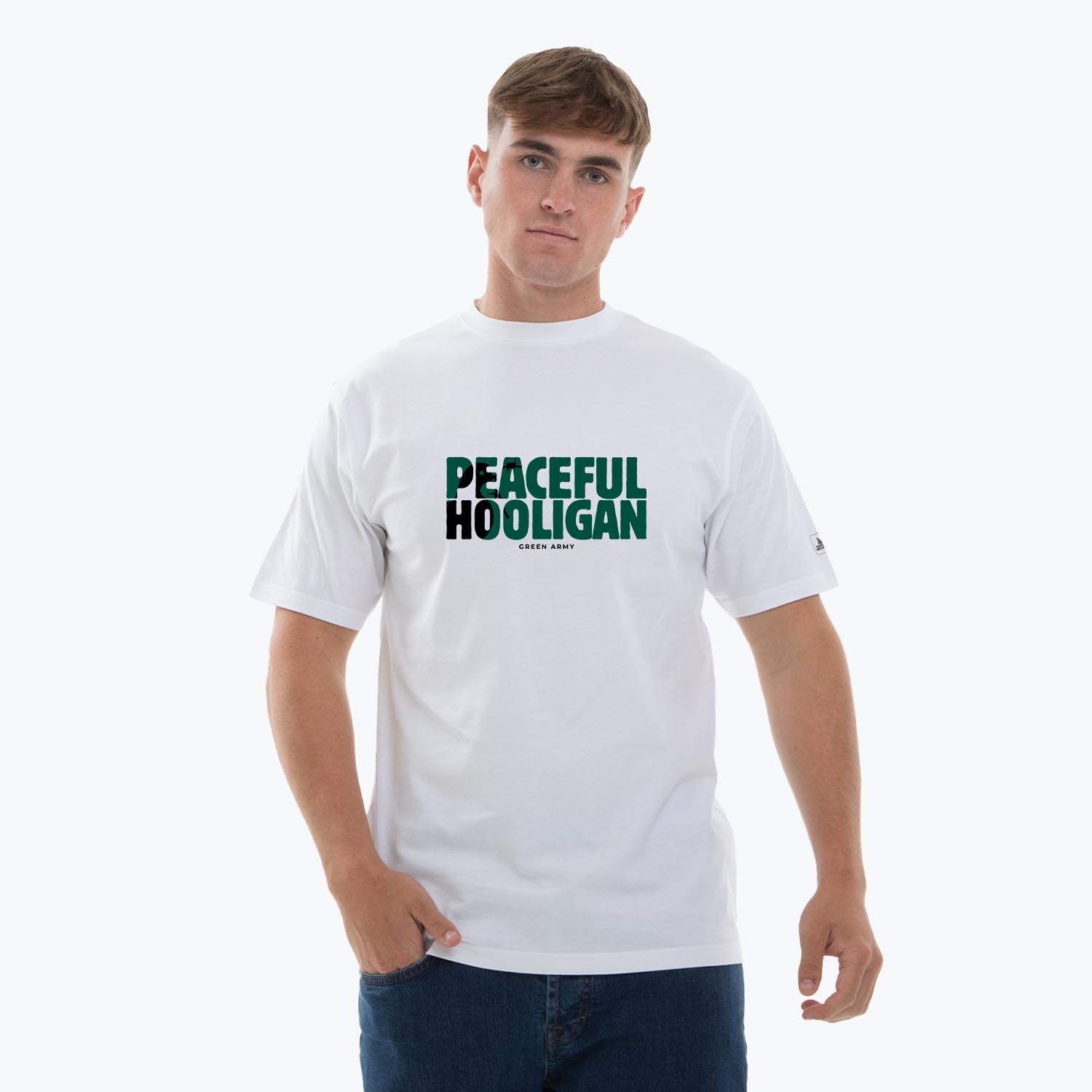 Plymouth Barb T-Shirt White