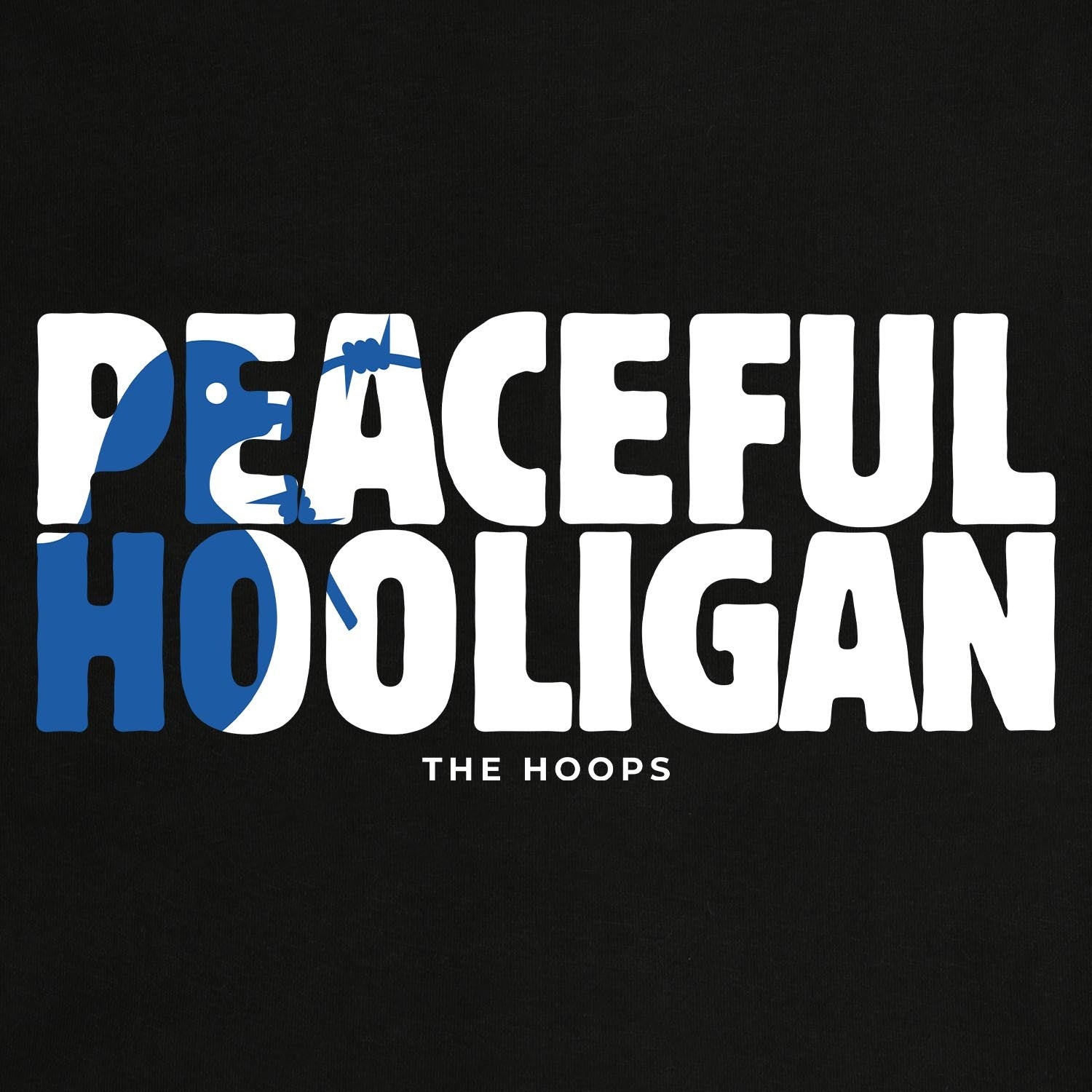 The Hoops Barb T-Shirt Black
