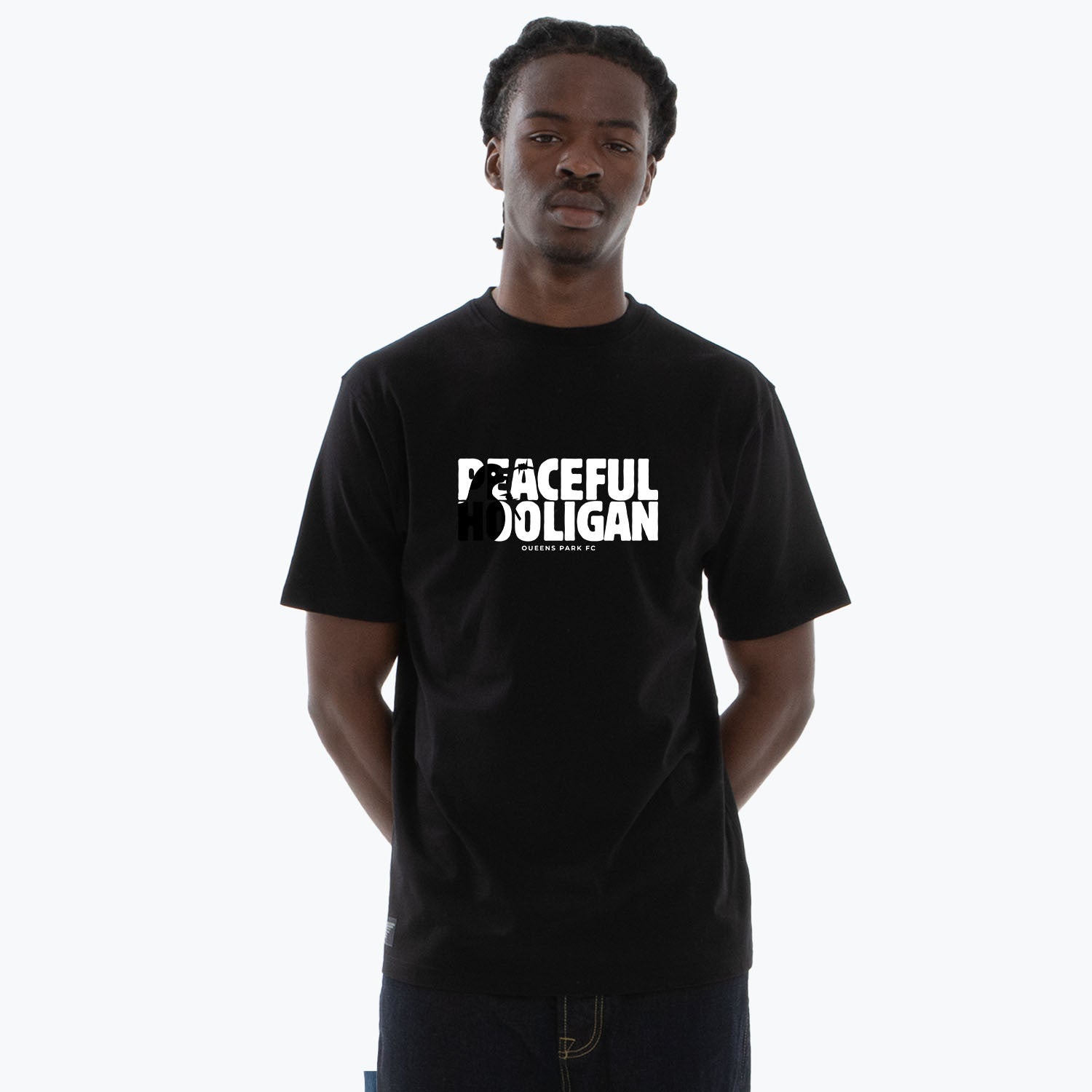 Queens Park FC Barb T-Shirt Black
